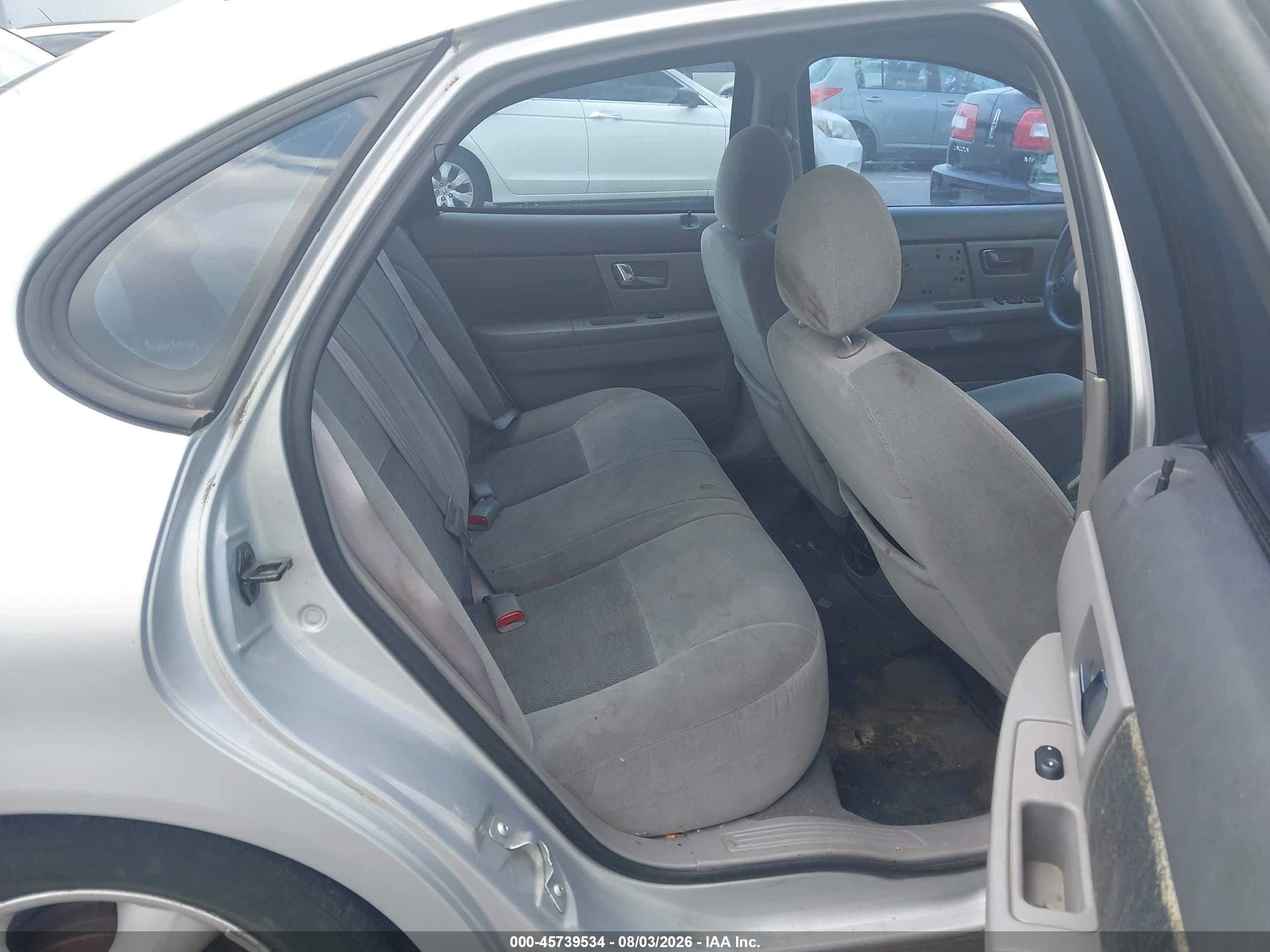 2003 Ford Taurus Se Silver vin: 1FAFP53U53A121726