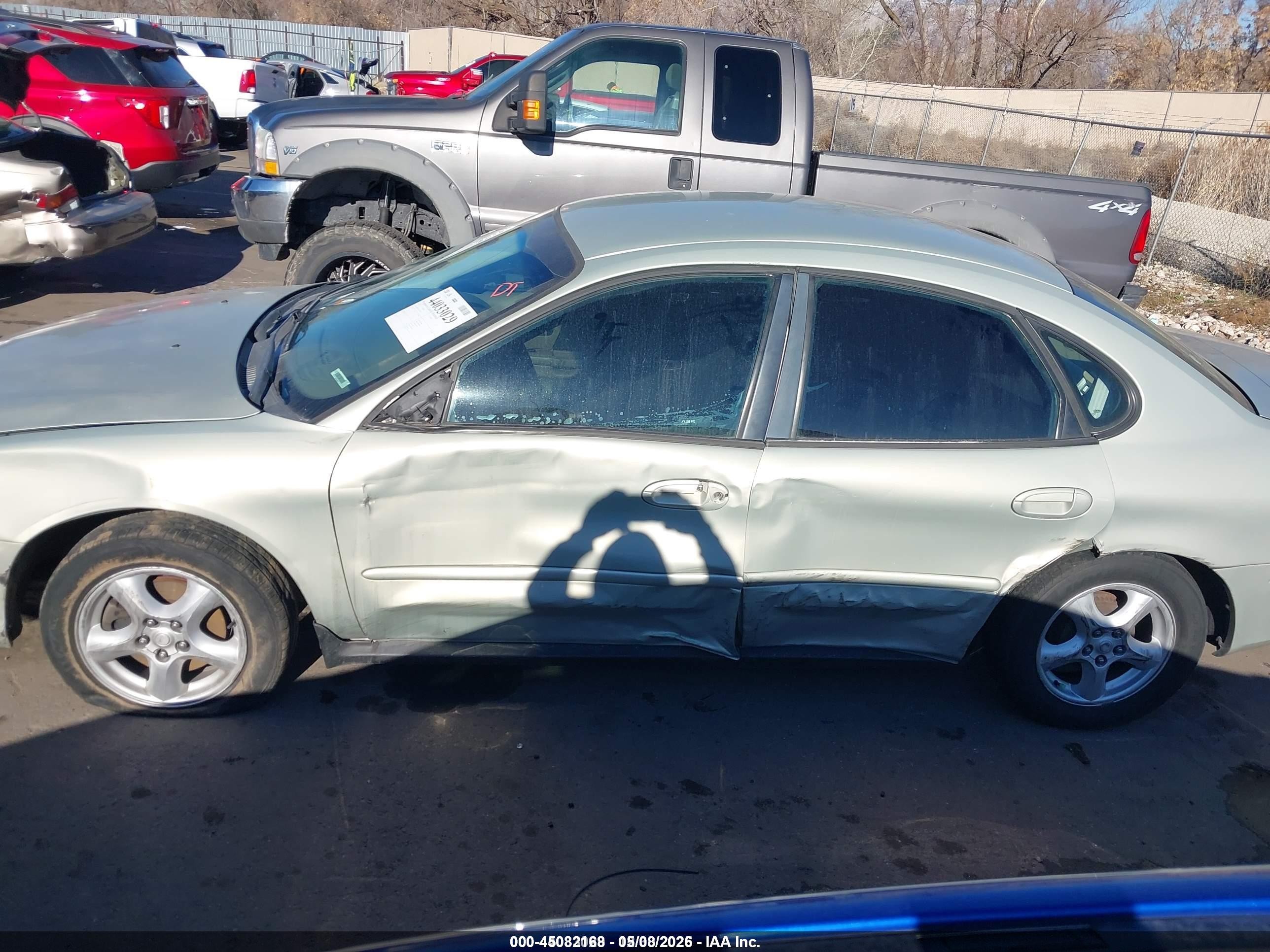 2003 Ford Taurus Se Silver vin: 1FAFP53U53G119732
