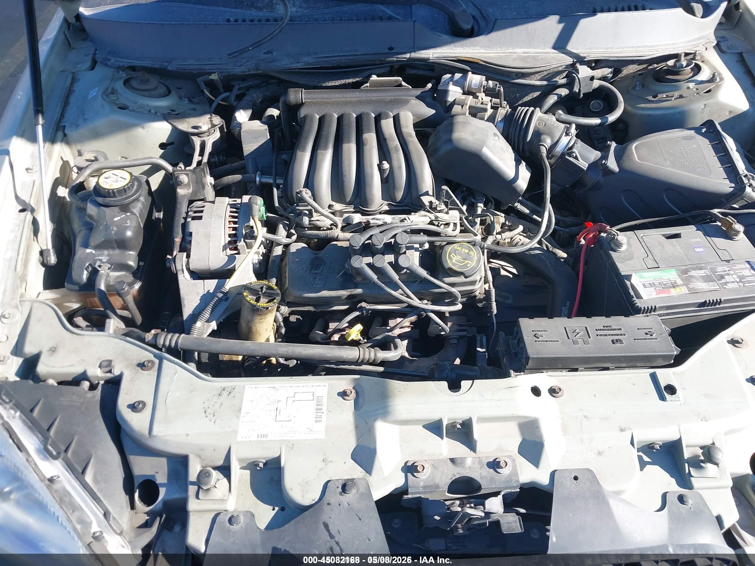 2003 Ford Taurus Se Silver vin: 1FAFP53U53G119732