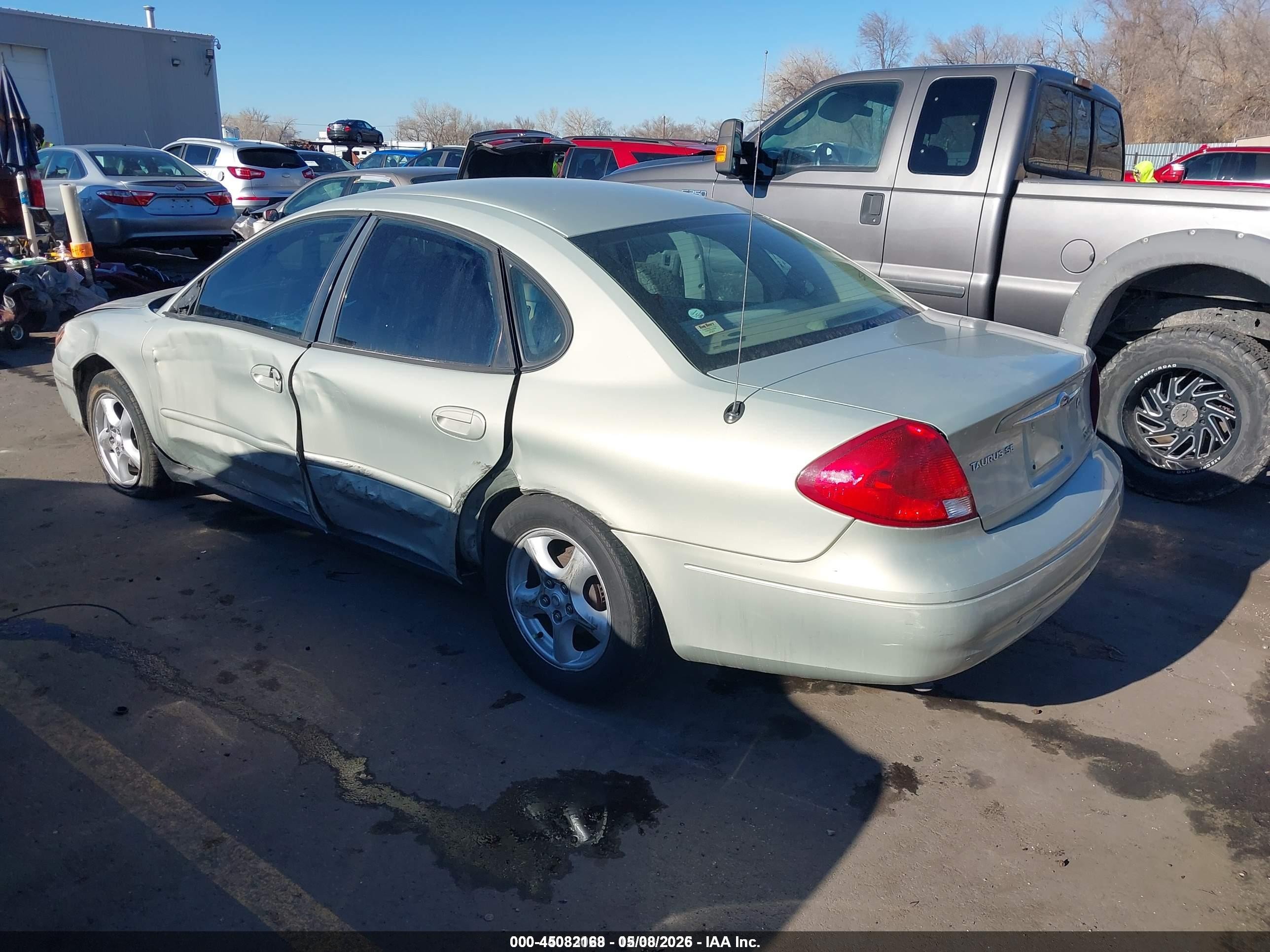 2003 Ford Taurus Se Silver vin: 1FAFP53U53G119732