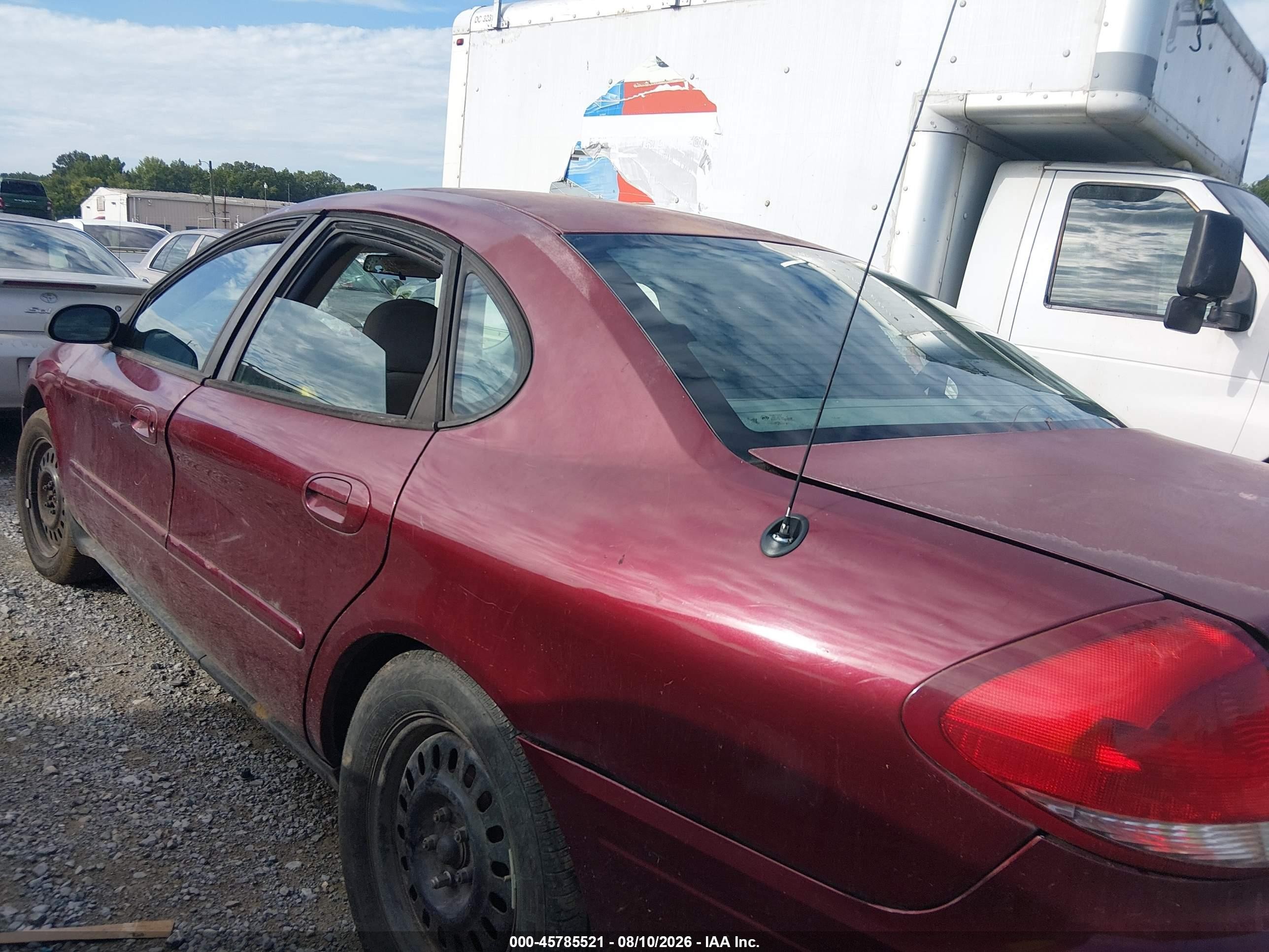 2005 Ford Taurus Se Maroon vin: 1FAFP53U55A246390