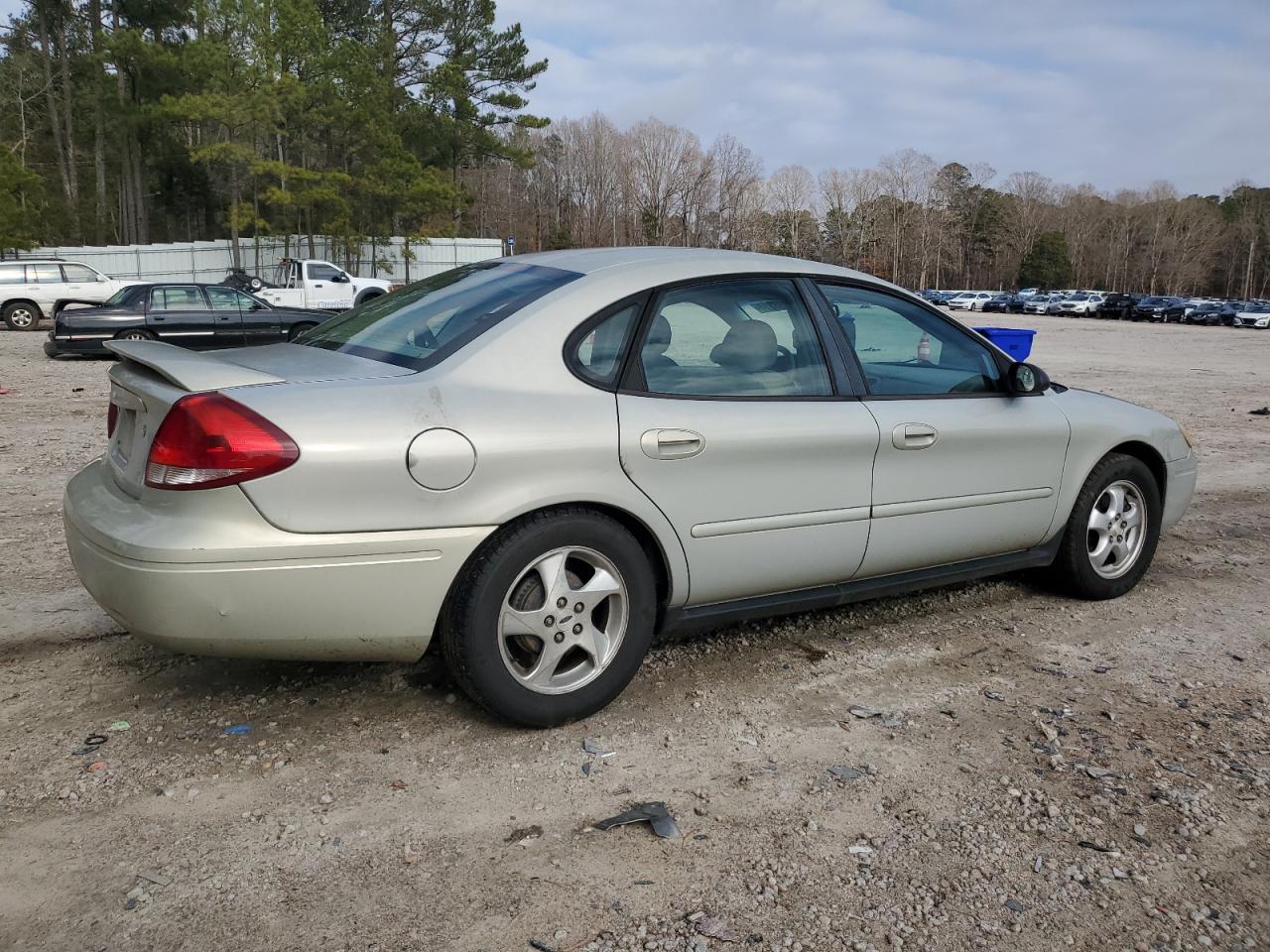 2005 Ford Taurus Se Silver vin: 1FAFP53U55A290423
