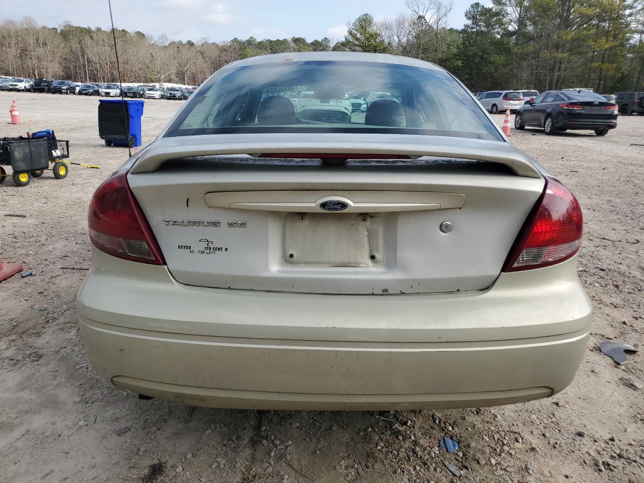 2005 Ford Taurus Se Silver vin: 1FAFP53U55A290423
