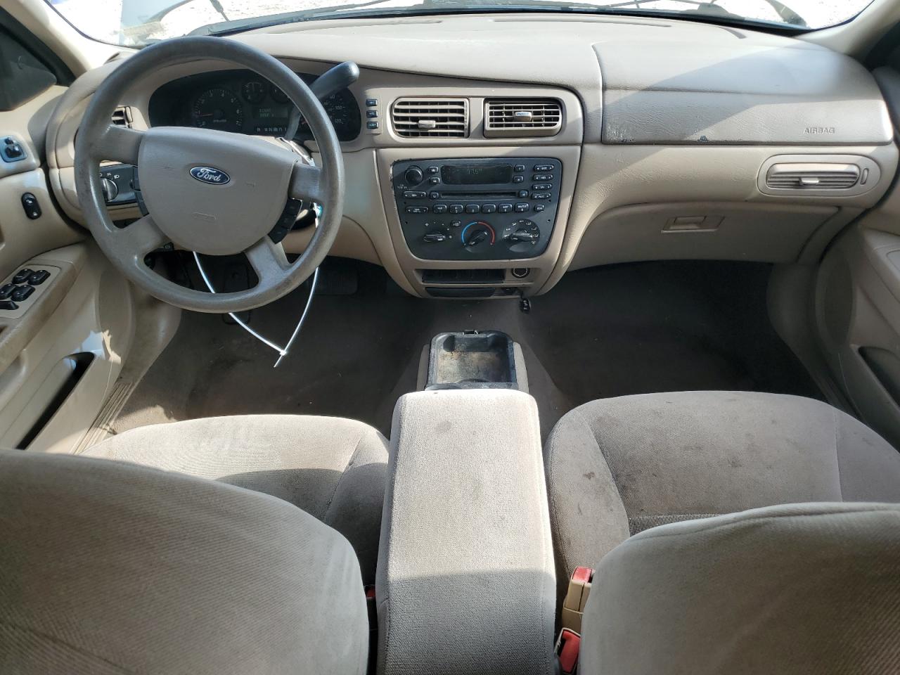 2005 Ford Taurus Se Silver vin: 1FAFP53U55A290423