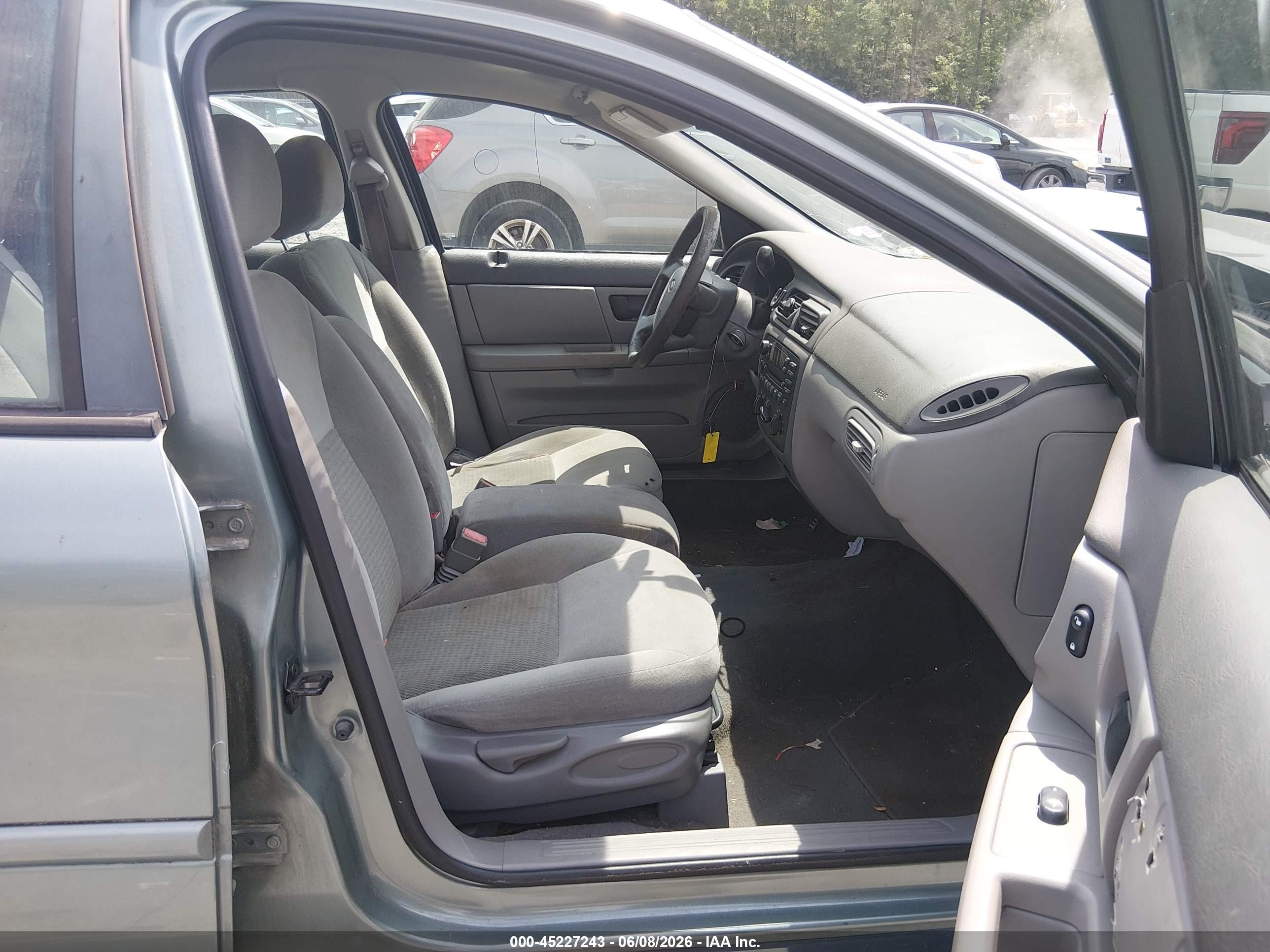 2006 Ford Taurus Se Green vin: 1FAFP53U56A115221