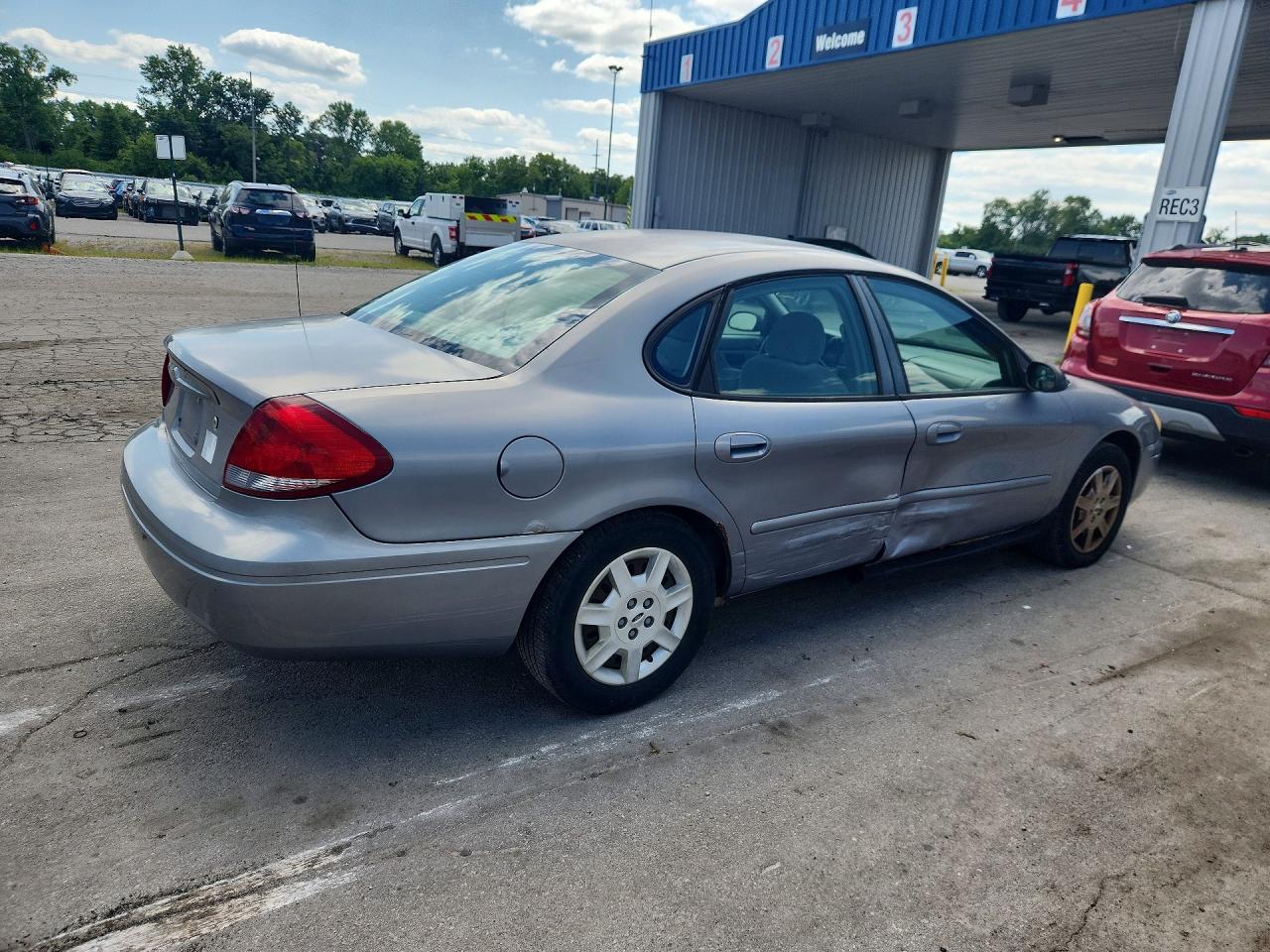 2006 Ford Taurus Se Silver vin: 1FAFP53U56A128454