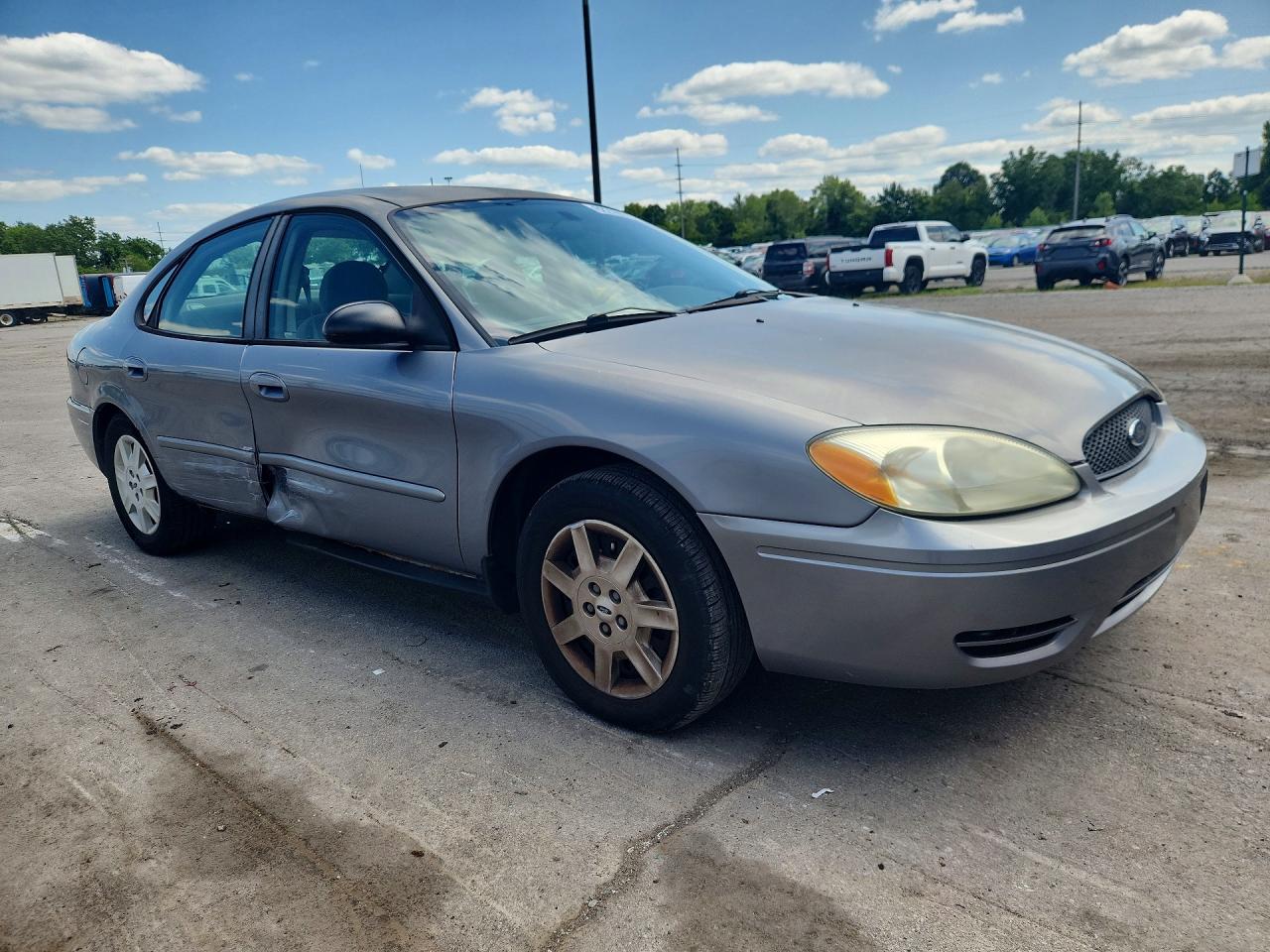 2006 Ford Taurus Se Silver vin: 1FAFP53U56A128454