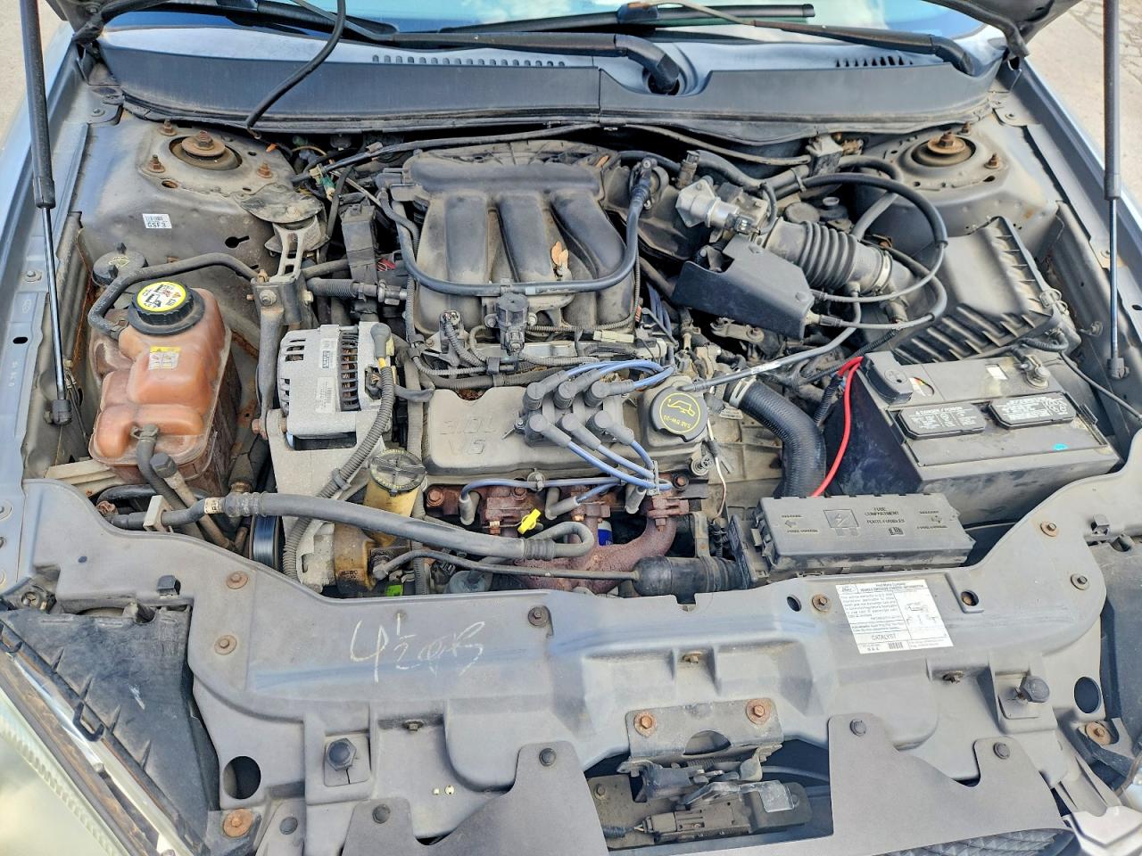 2006 Ford Taurus Se Silver vin: 1FAFP53U56A128454
