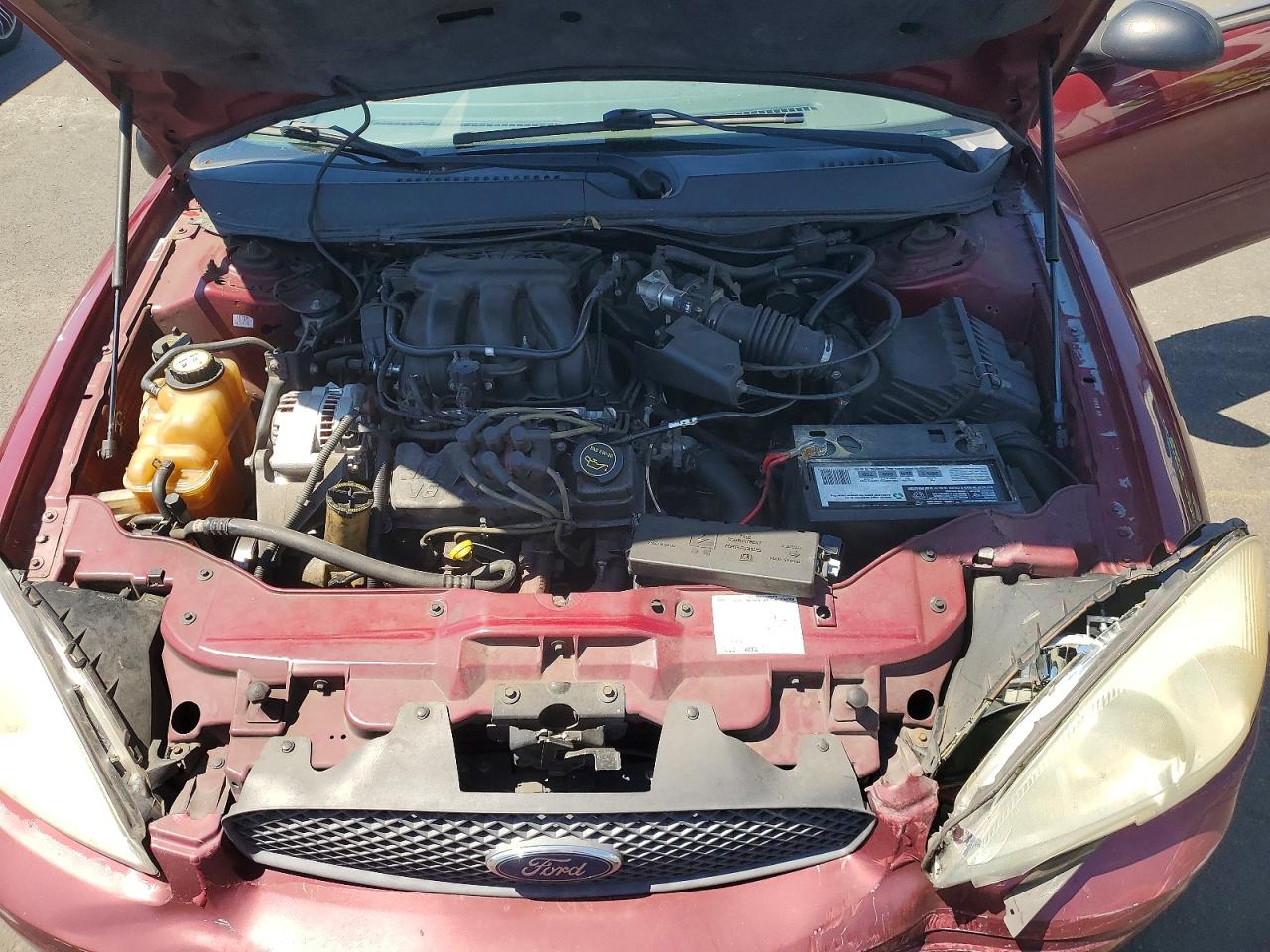 2006 Ford Taurus Se Maroon vin: 1FAFP53U56A181641