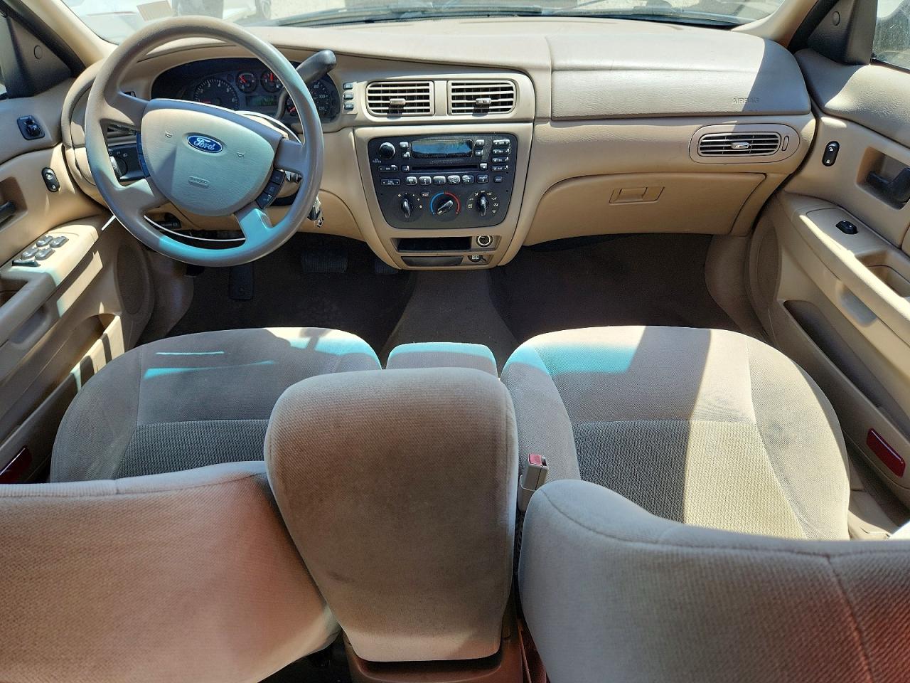 2006 Ford Taurus Se Tan vin: 1FAFP53U56A202777