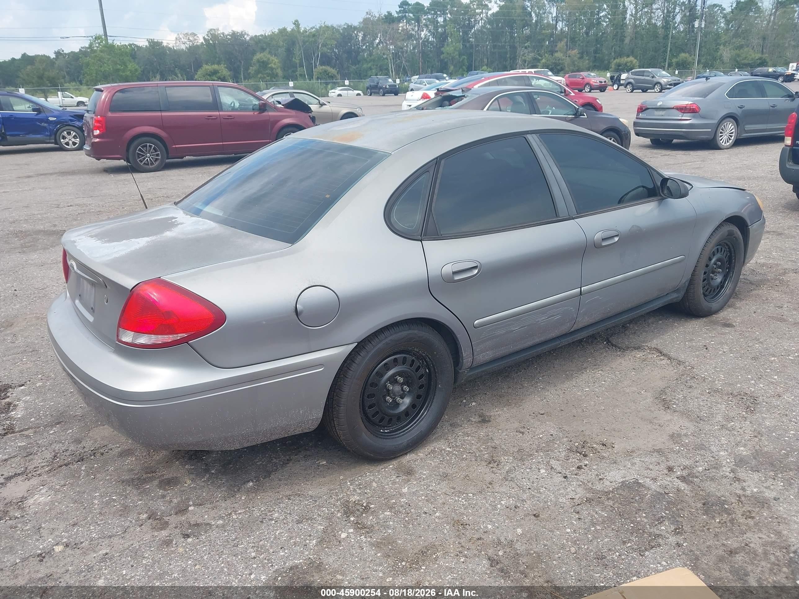 2006 Ford Taurus Se Gray vin: 1FAFP53U56A217327