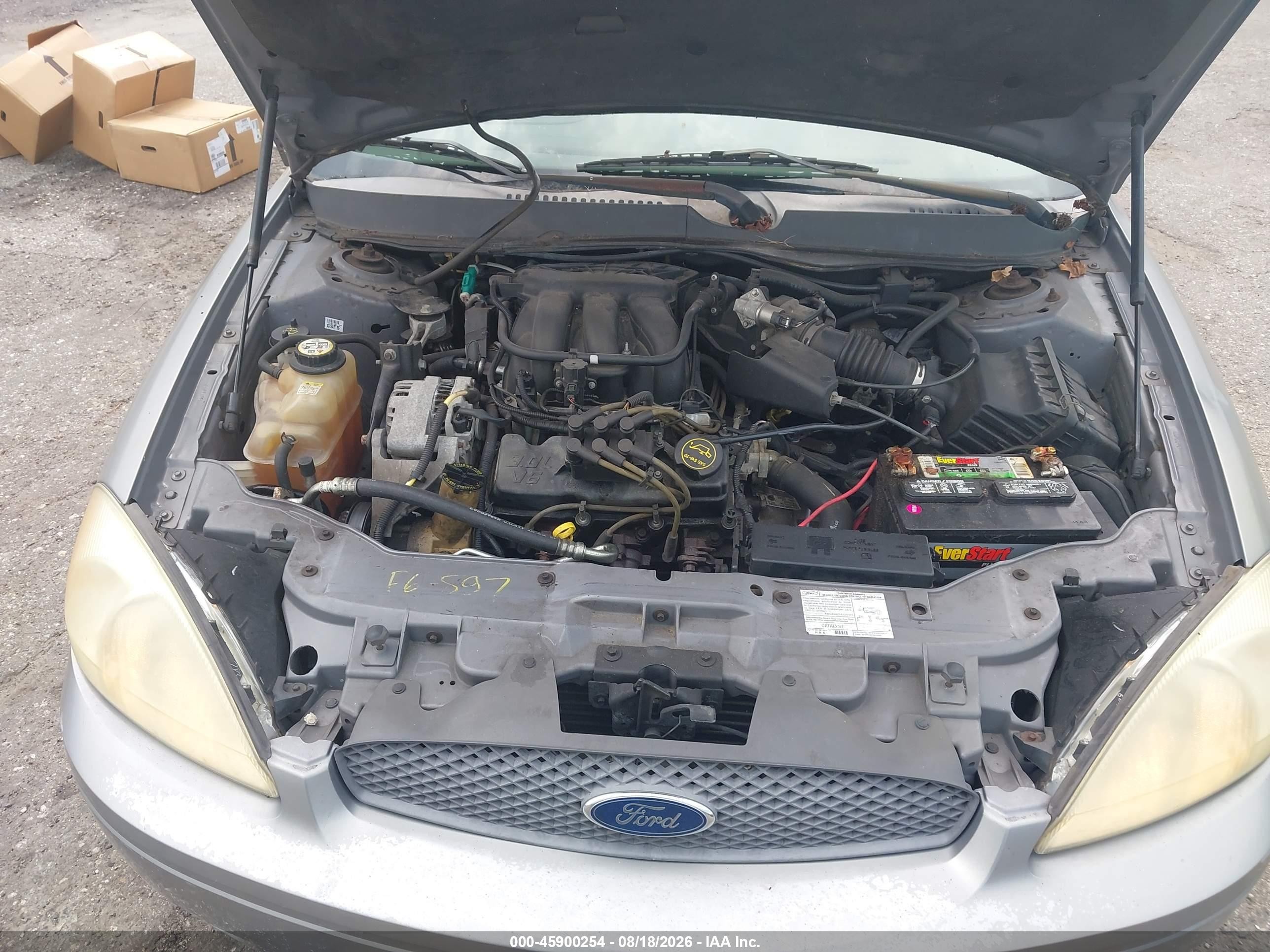 2006 Ford Taurus Se Gray vin: 1FAFP53U56A217327
