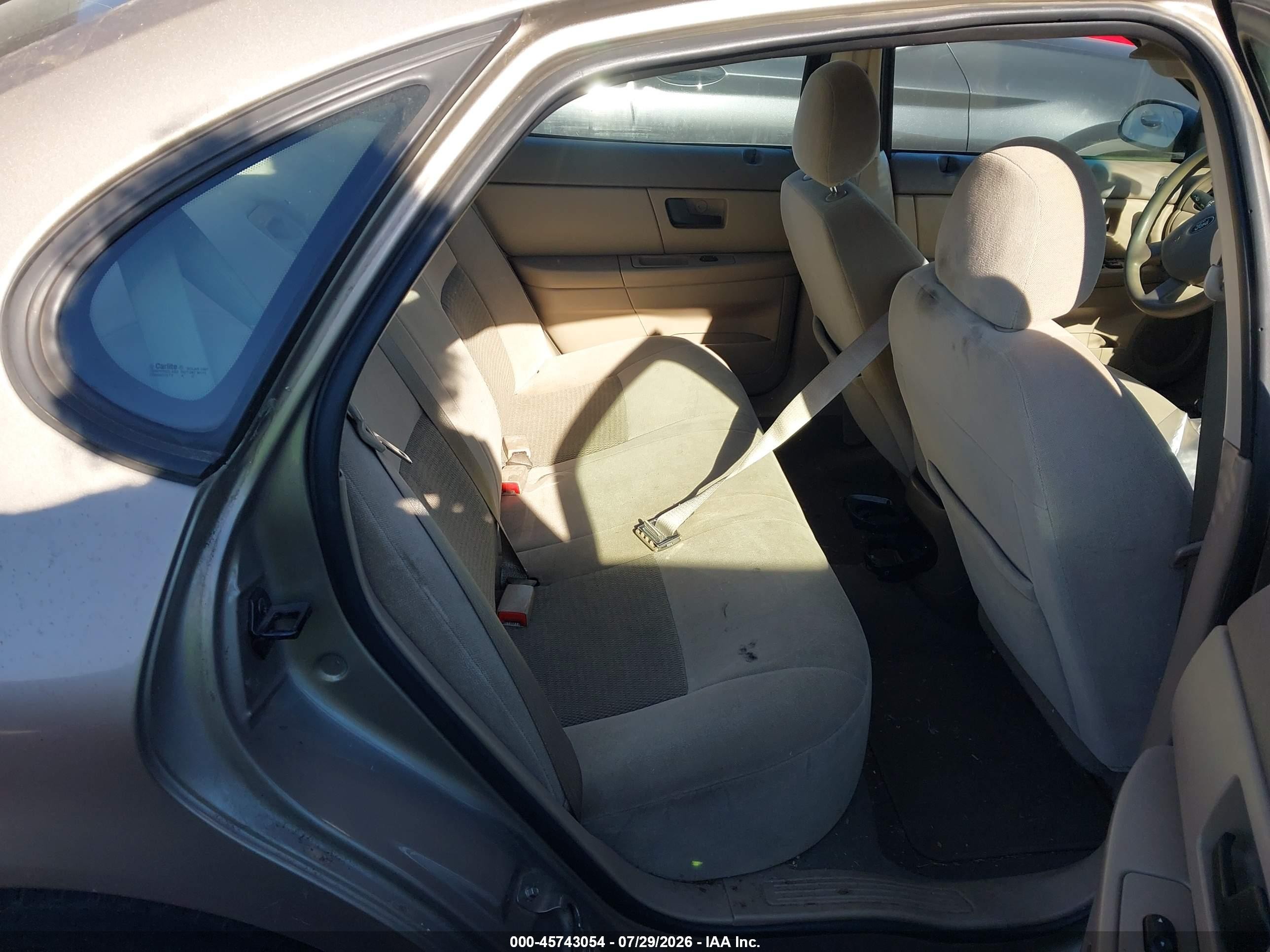 2007 Ford Taurus Se Gold vin: 1FAFP53U57A113616
