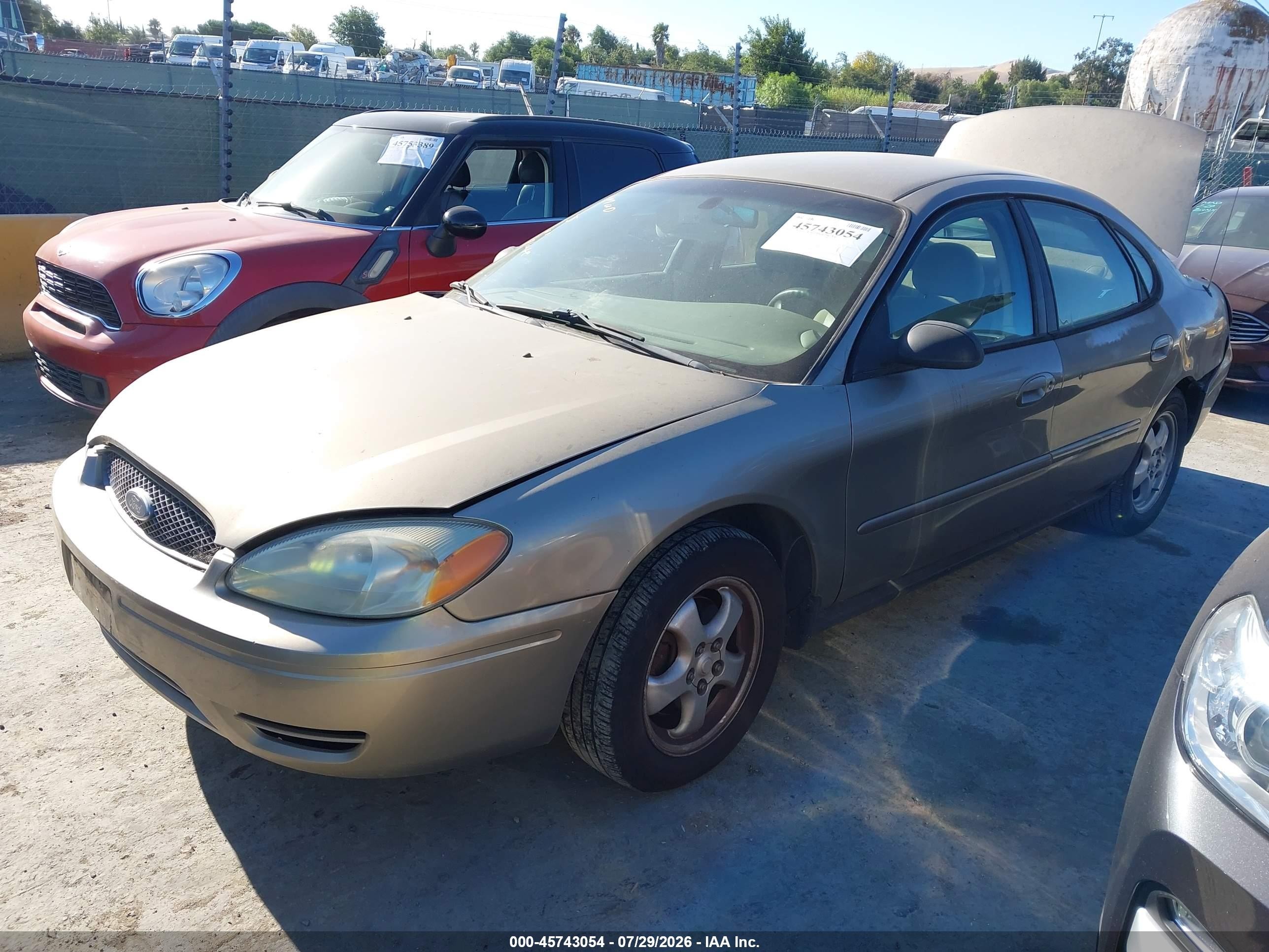2007 Ford Taurus Se Gold vin: 1FAFP53U57A113616