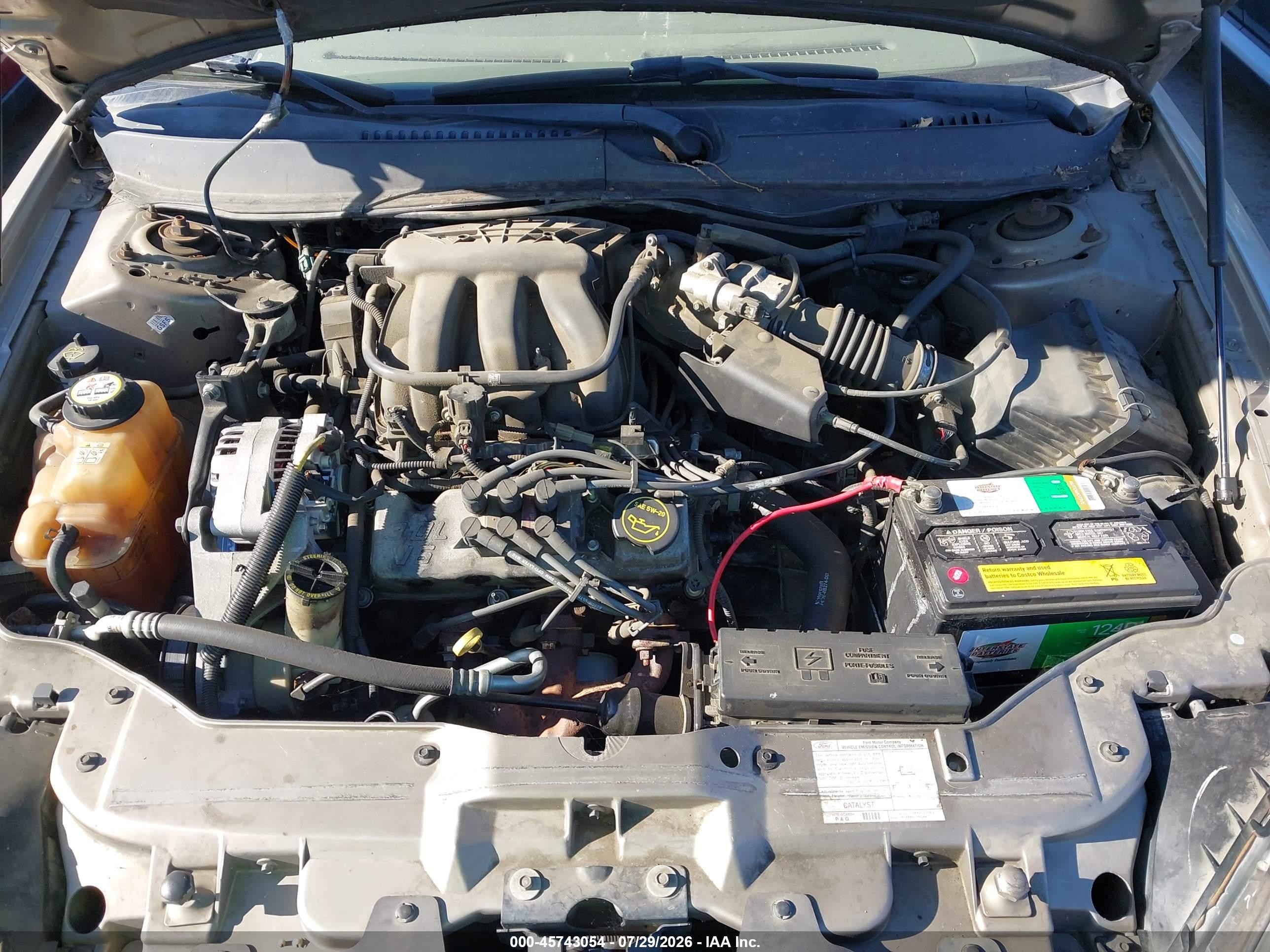 2007 Ford Taurus Se Gold vin: 1FAFP53U57A113616