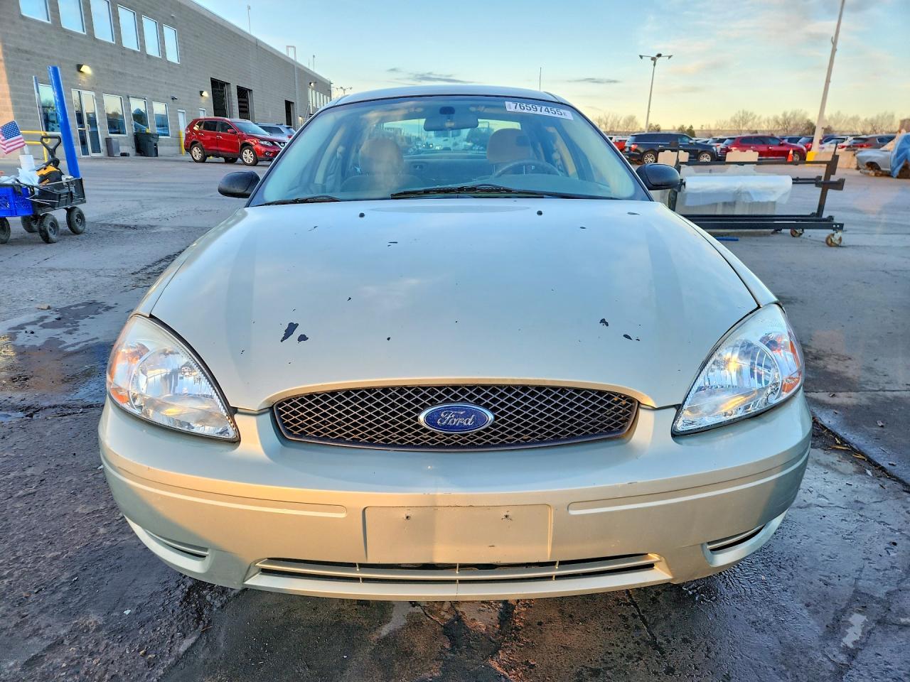 2007 Ford Taurus Se Gray vin: 1FAFP53U57A145997