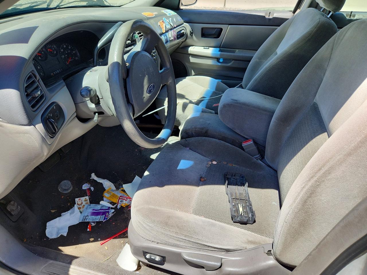 2007 Ford Taurus Se Gray vin: 1FAFP53U57A185612