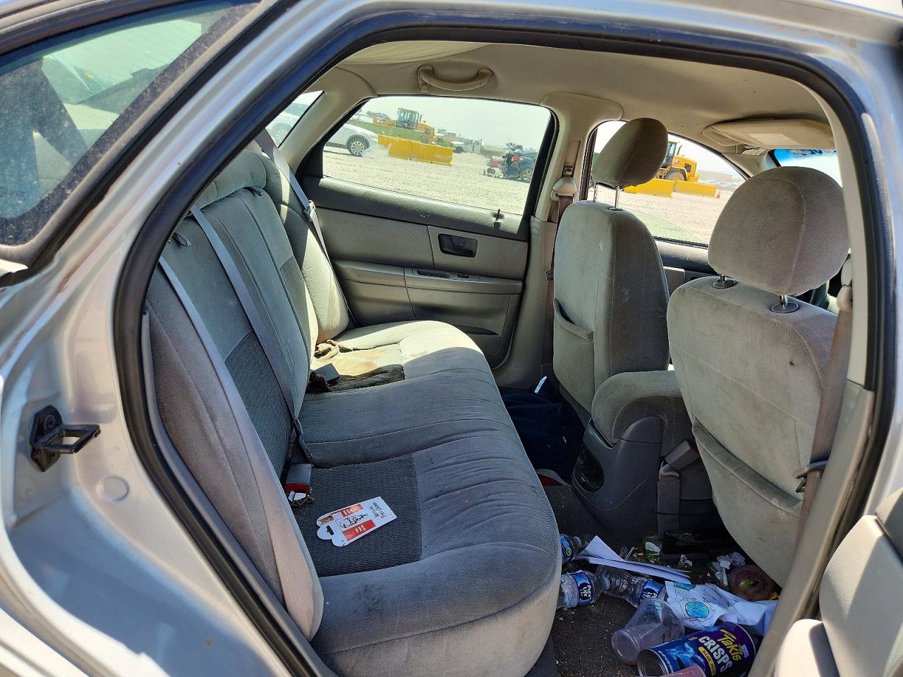 2007 Ford Taurus Se Gray vin: 1FAFP53U57A185612