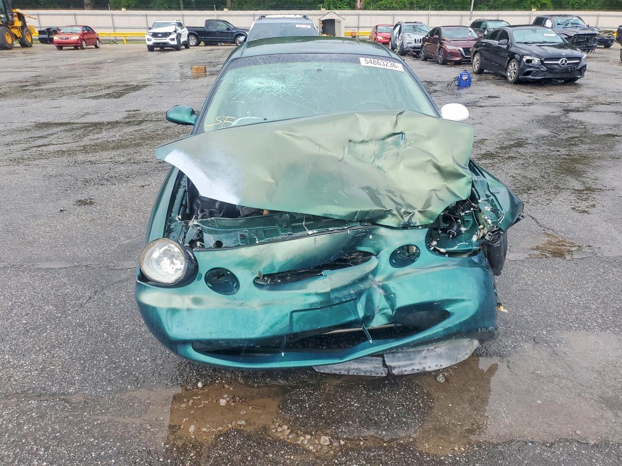 1999 Ford Taurus Se Green vin: 1FAFP53U5XA102356