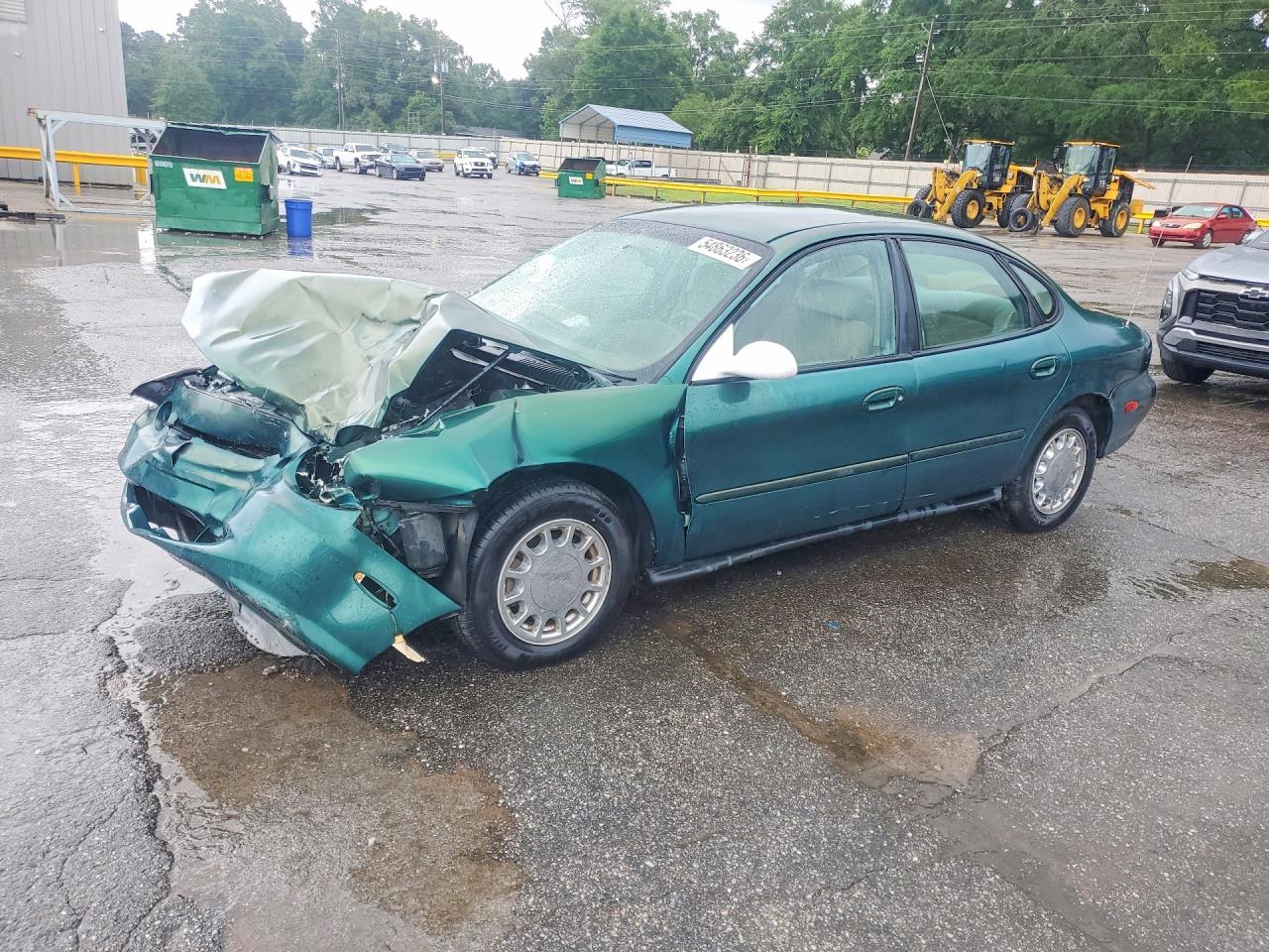 1999 Ford Taurus Se Green vin: 1FAFP53U5XA102356