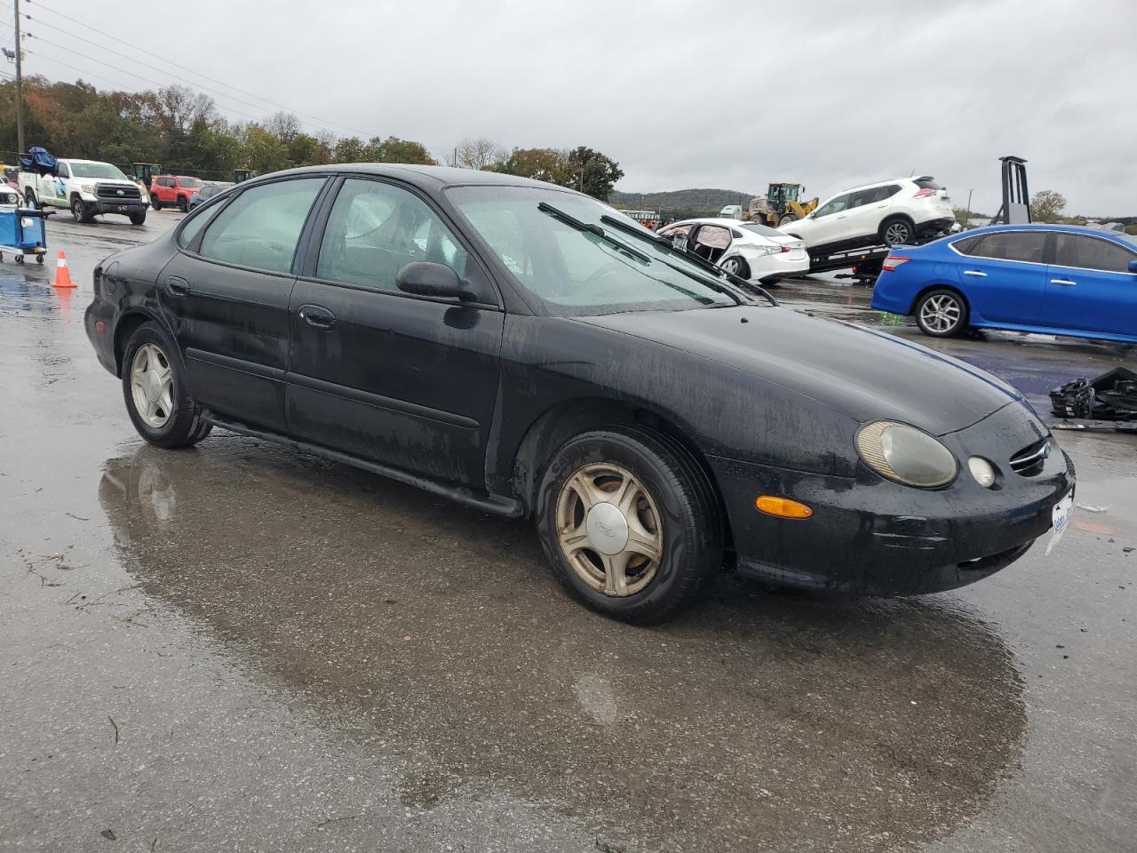 1999 Ford Taurus Se Black vin: 1FAFP53U5XA145806