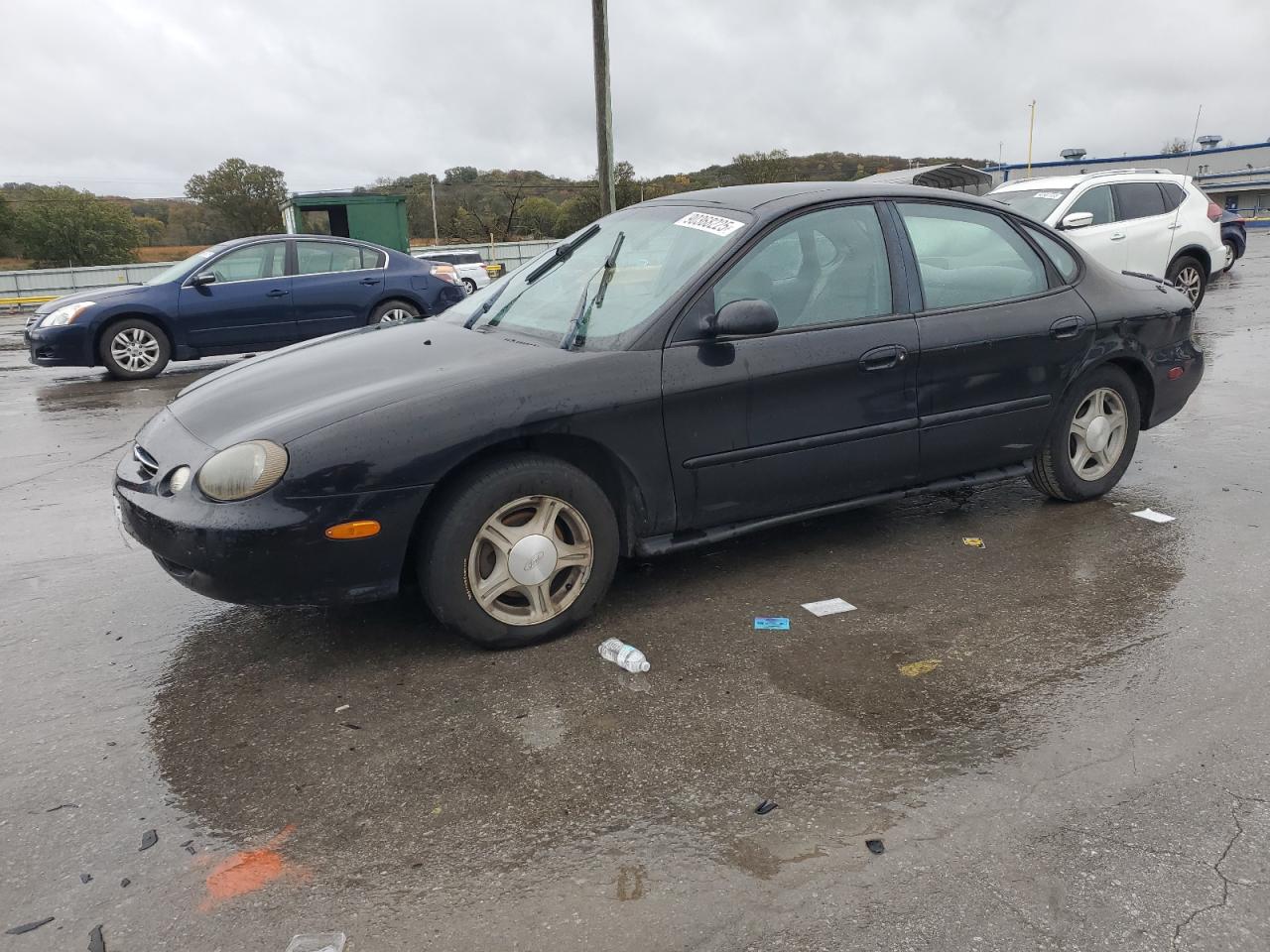 1999 Ford Taurus Se Black vin: 1FAFP53U5XA145806