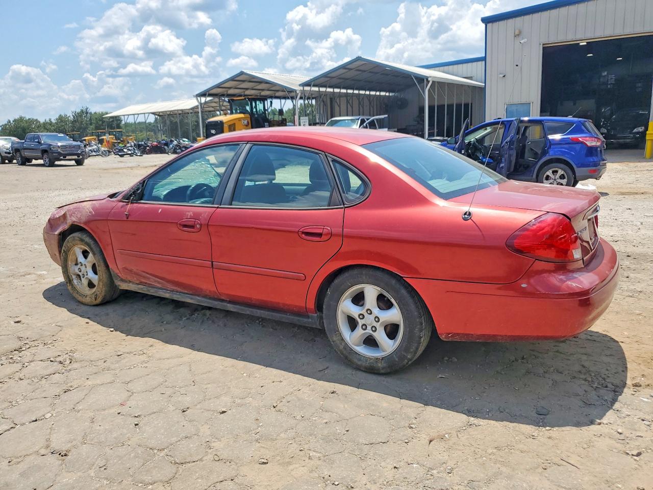 2000 Ford Taurus Se Red vin: 1FAFP53U5YA131941