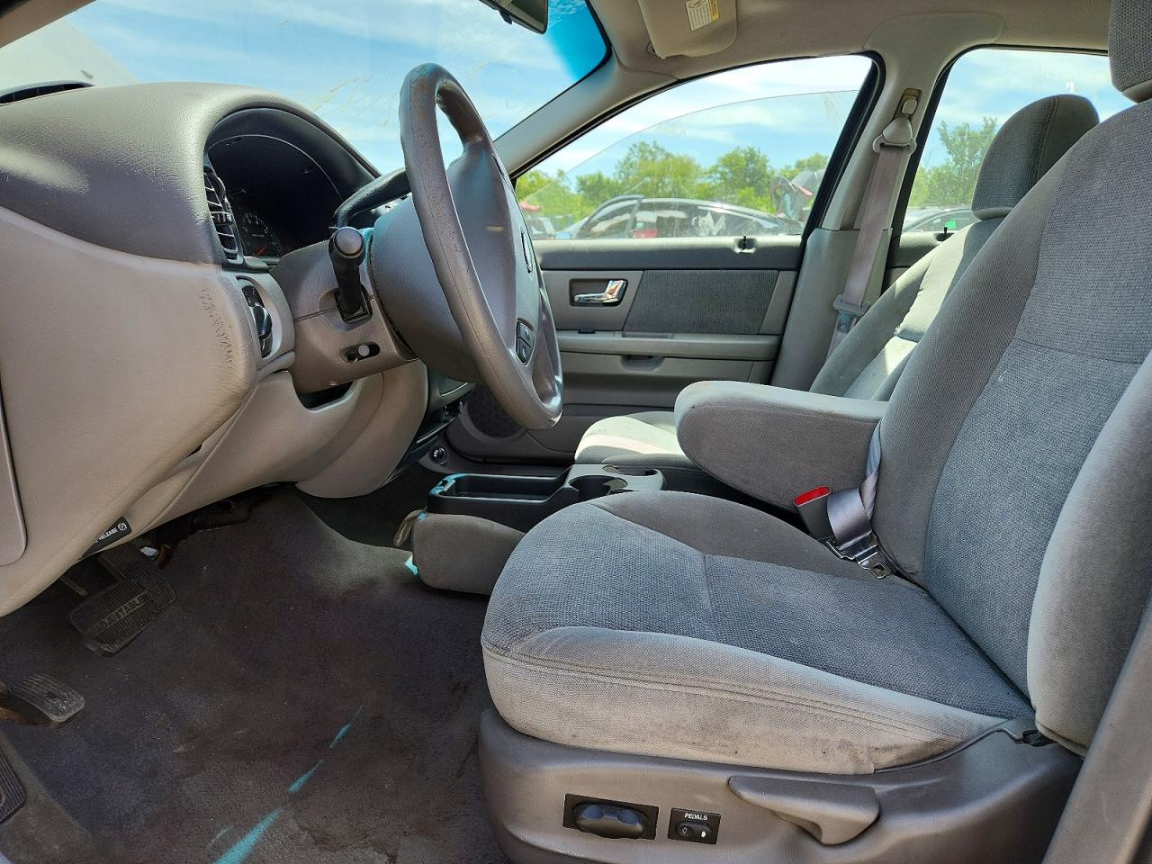 2000 Ford Taurus Se Blue vin: 1FAFP53U5YG259500