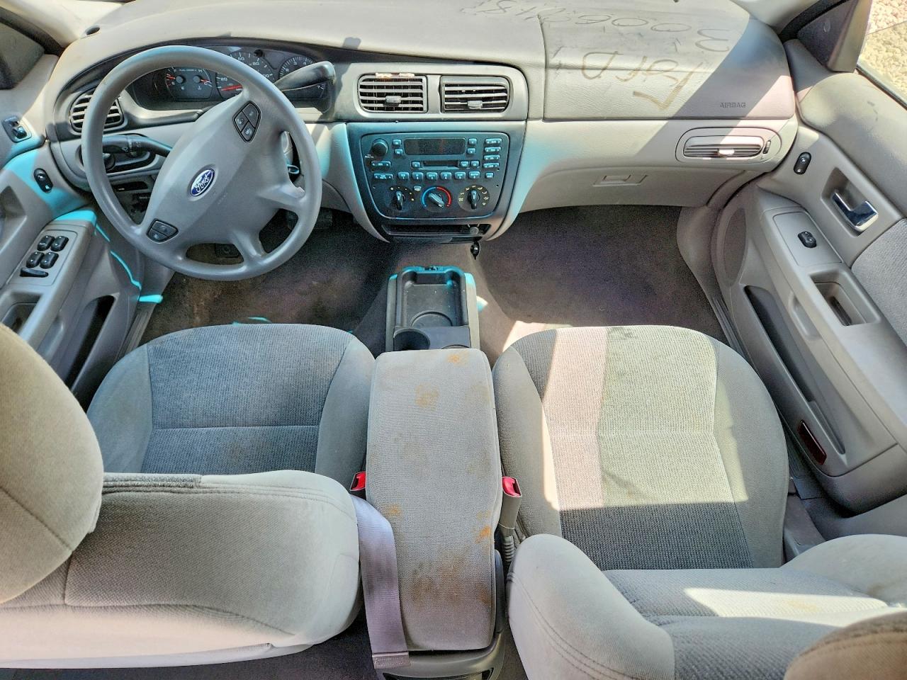 2000 Ford Taurus Se Blue vin: 1FAFP53U5YG259500