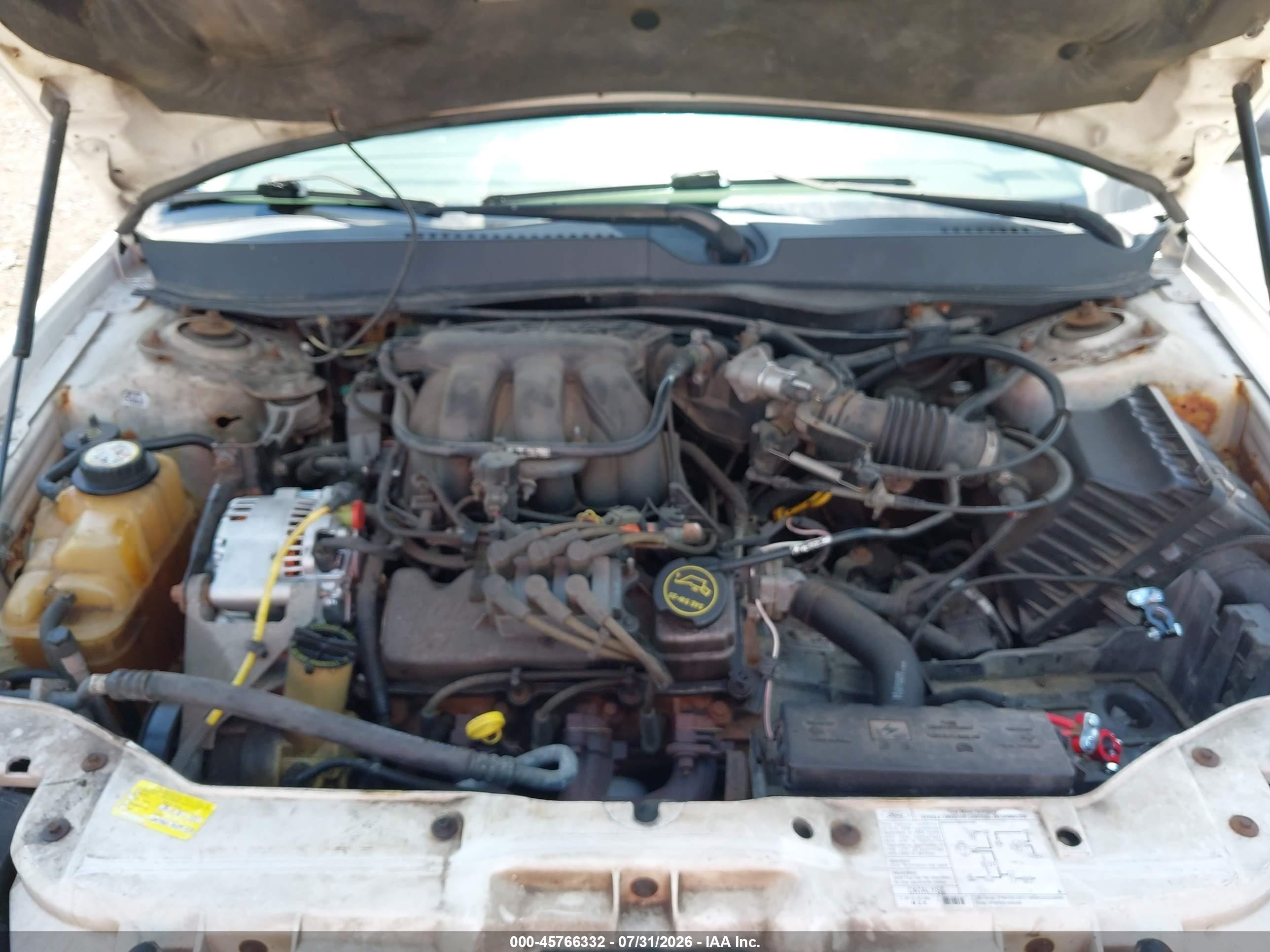 2005 Ford Taurus Se White vin: 1FAFP53U65A145326