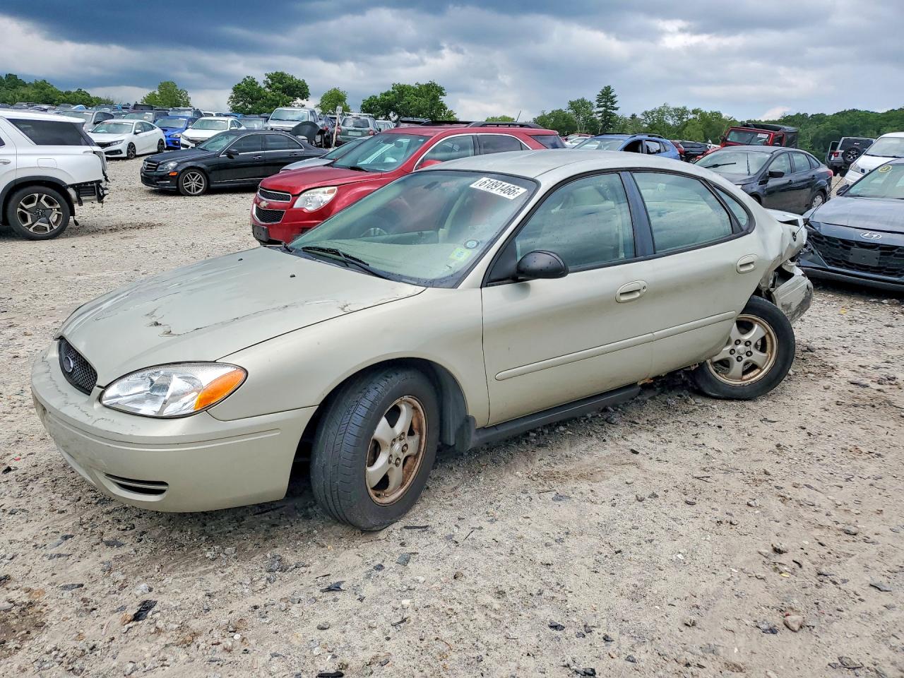2006 Ford Taurus Se Beige vin: 1FAFP53U66A144677