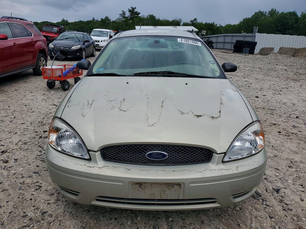 2006 Ford Taurus Se Beige vin: 1FAFP53U66A144677