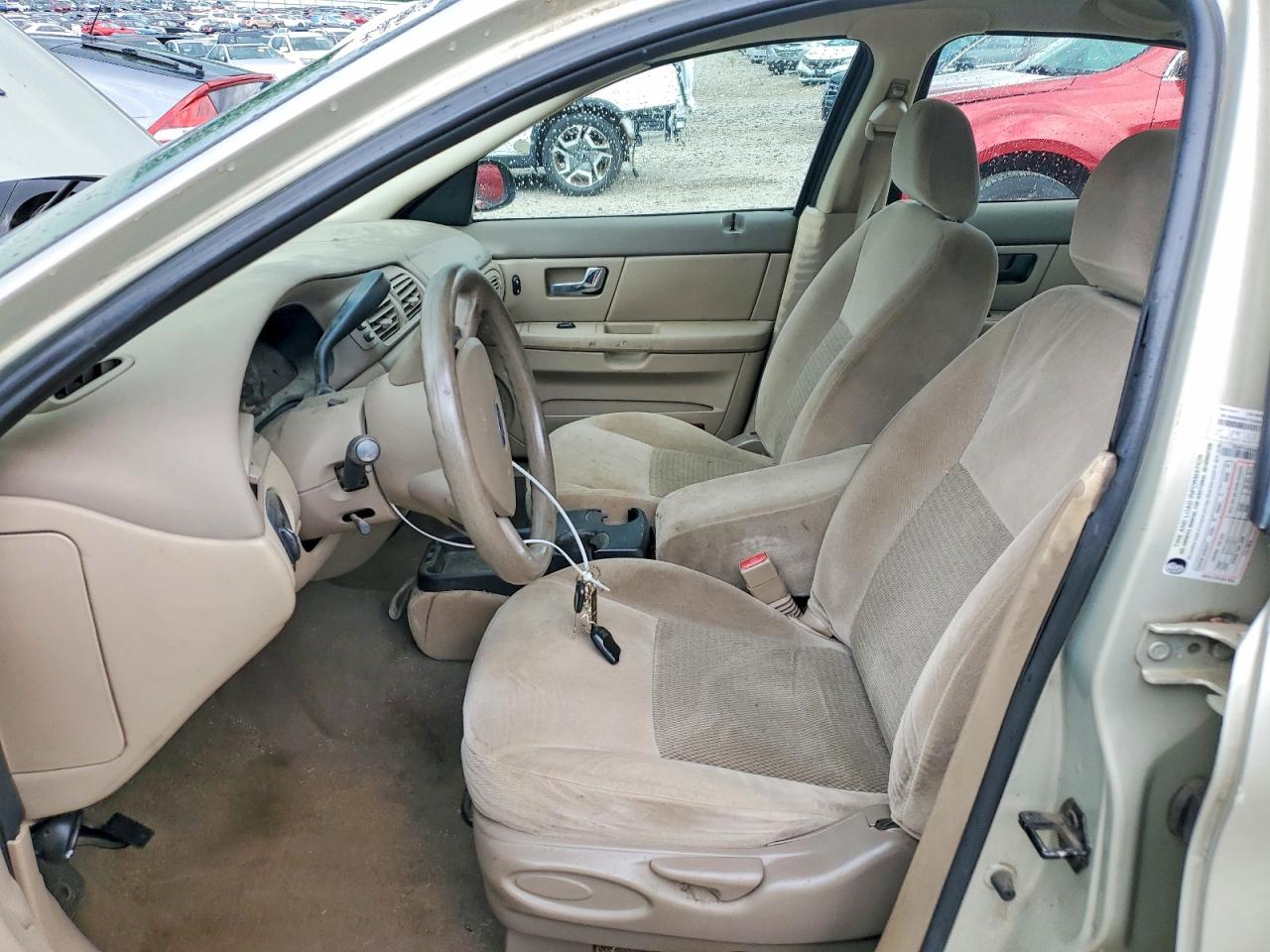 2006 Ford Taurus Se Beige vin: 1FAFP53U66A144677