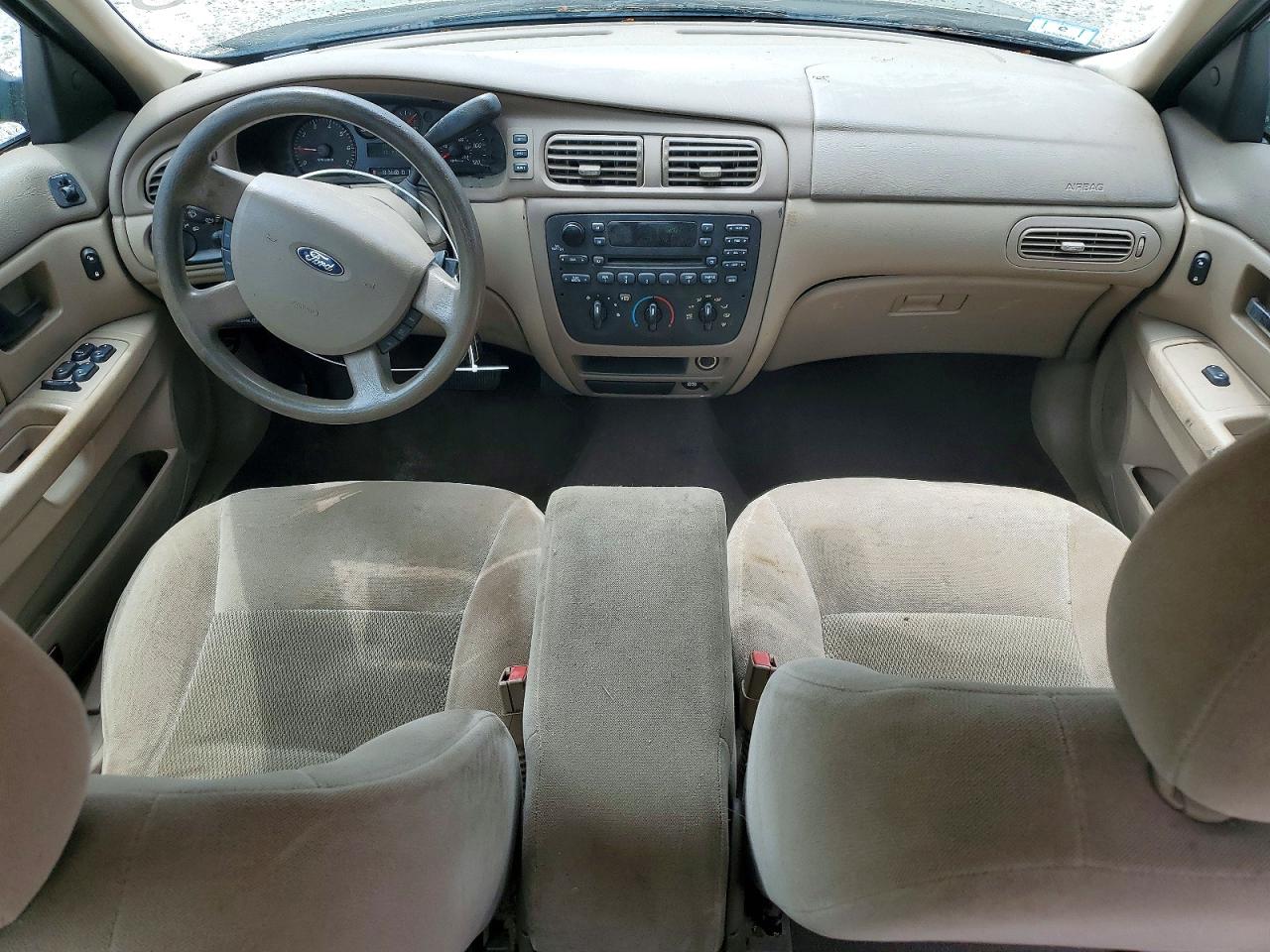 2006 Ford Taurus Se Beige vin: 1FAFP53U66A144677