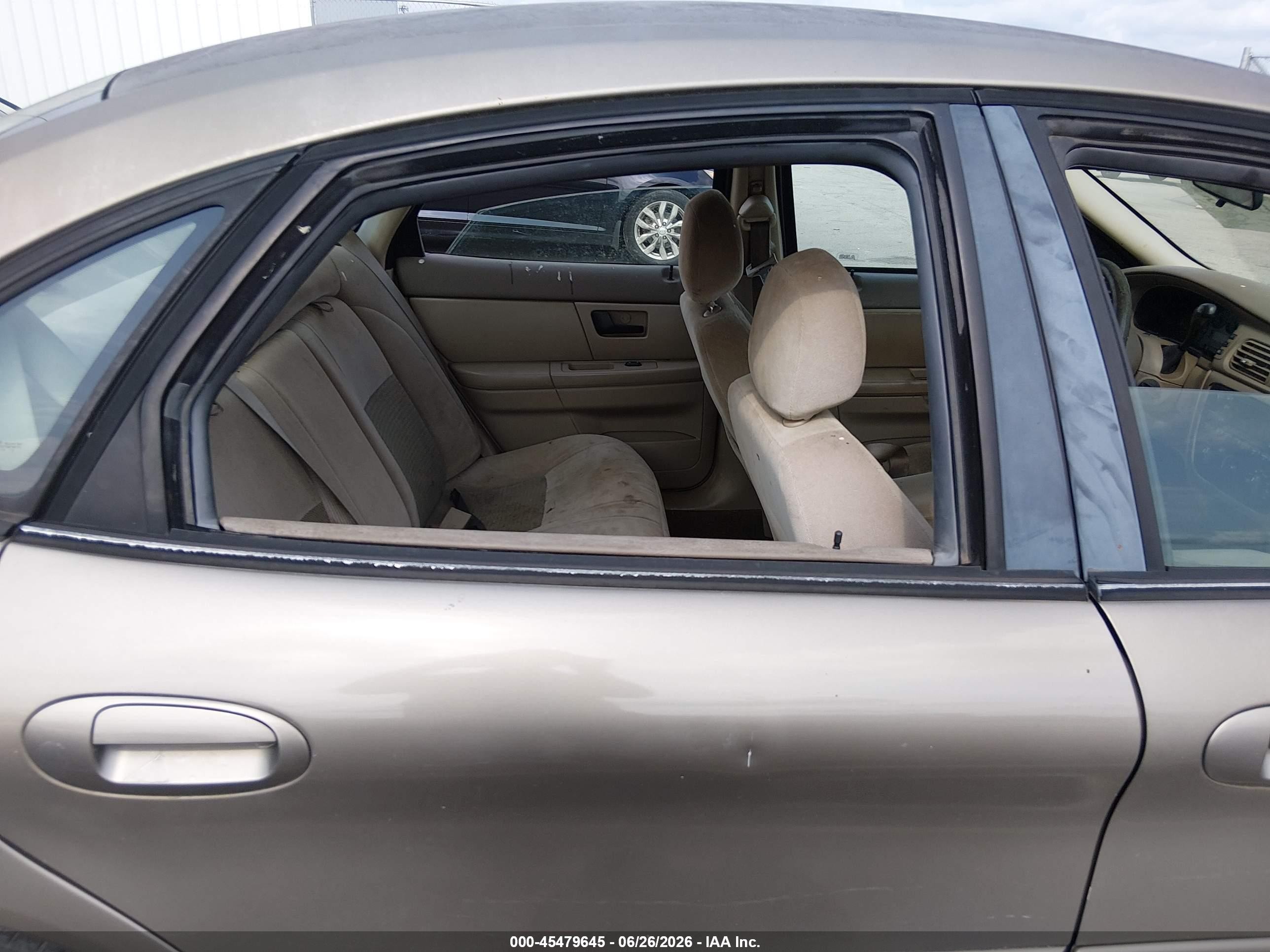 2006 Ford Taurus Se Beige vin: 1FAFP53U66A184516