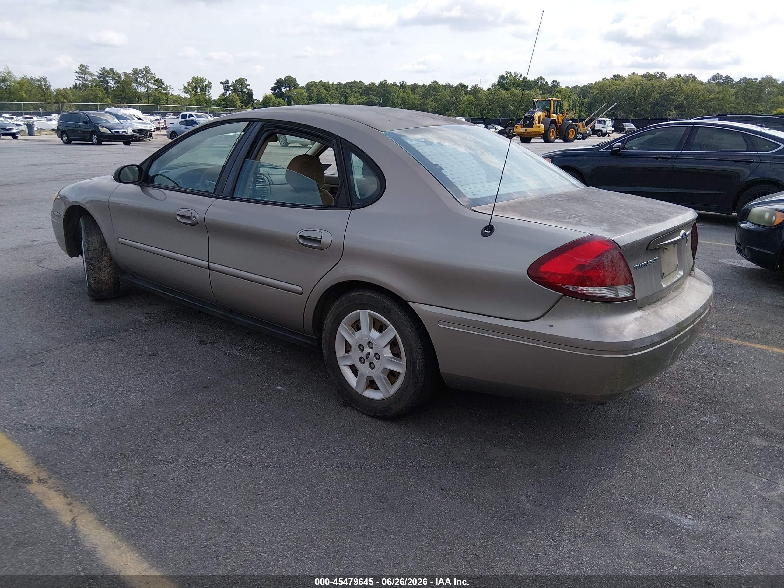 2006 Ford Taurus Se Beige vin: 1FAFP53U66A184516