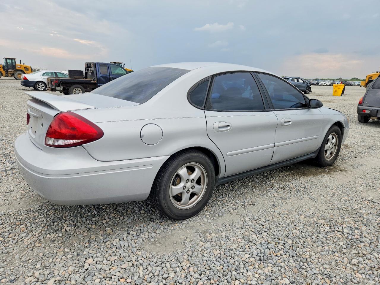 2006 Ford Taurus Se Silver vin: 1FAFP53U66A190400