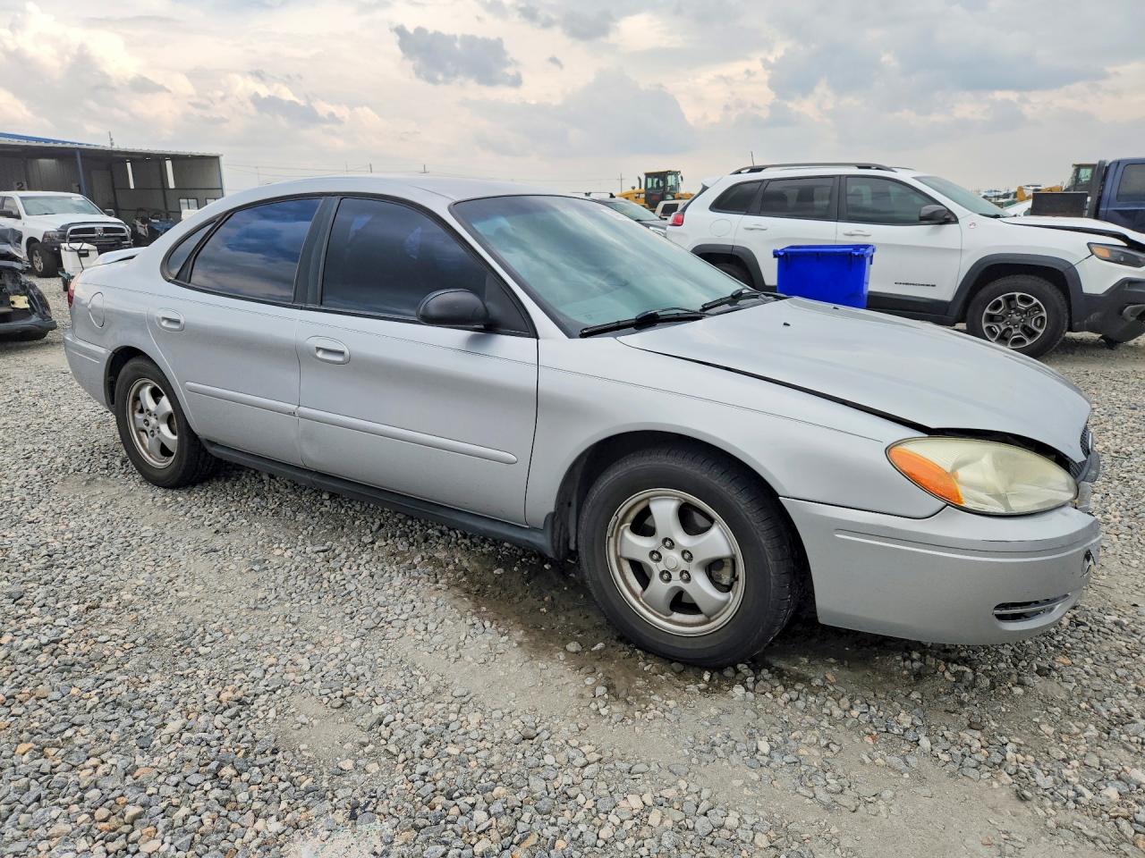 2006 Ford Taurus Se Silver vin: 1FAFP53U66A190400