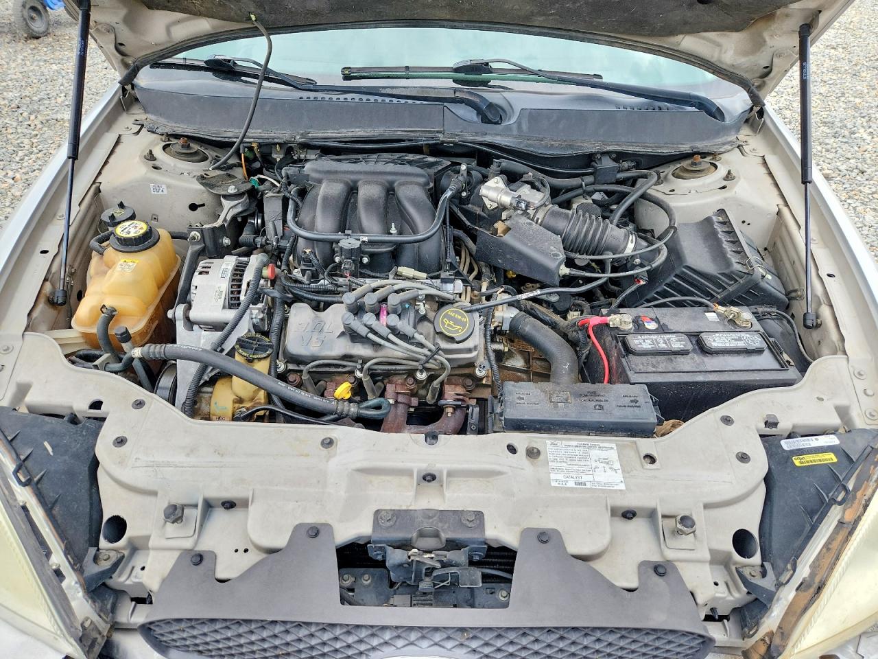 2006 Ford Taurus Se Silver vin: 1FAFP53U66A190400
