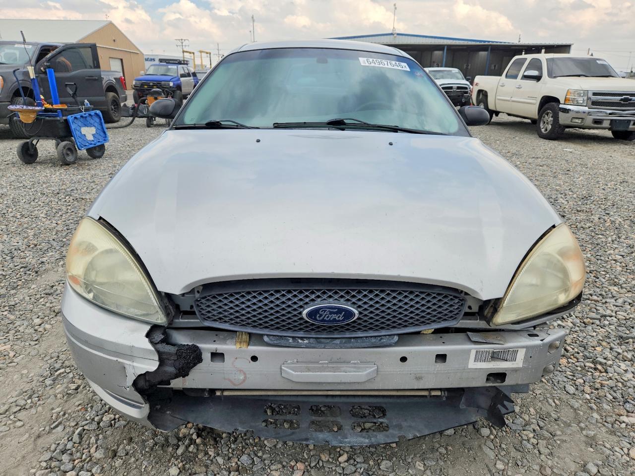 2006 Ford Taurus Se Silver vin: 1FAFP53U66A190400
