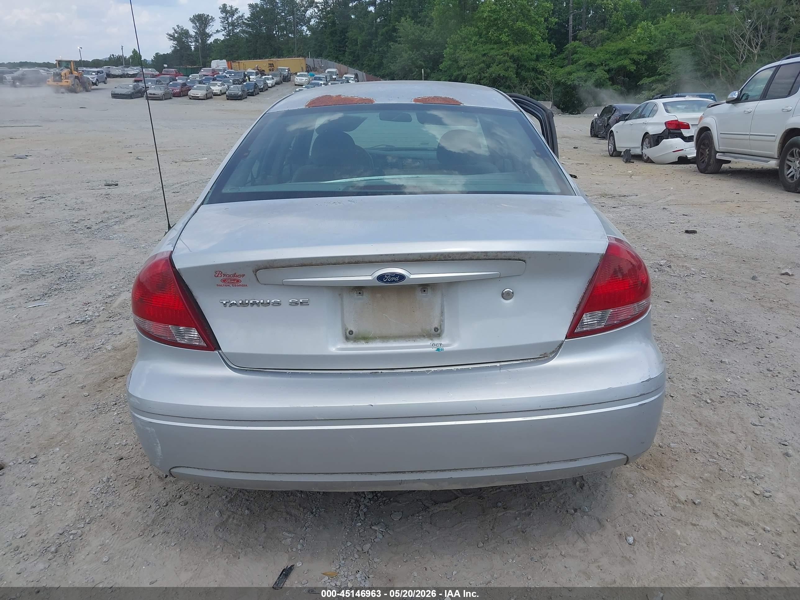 2006 Ford Taurus Se Silver vin: 1FAFP53U66A241250