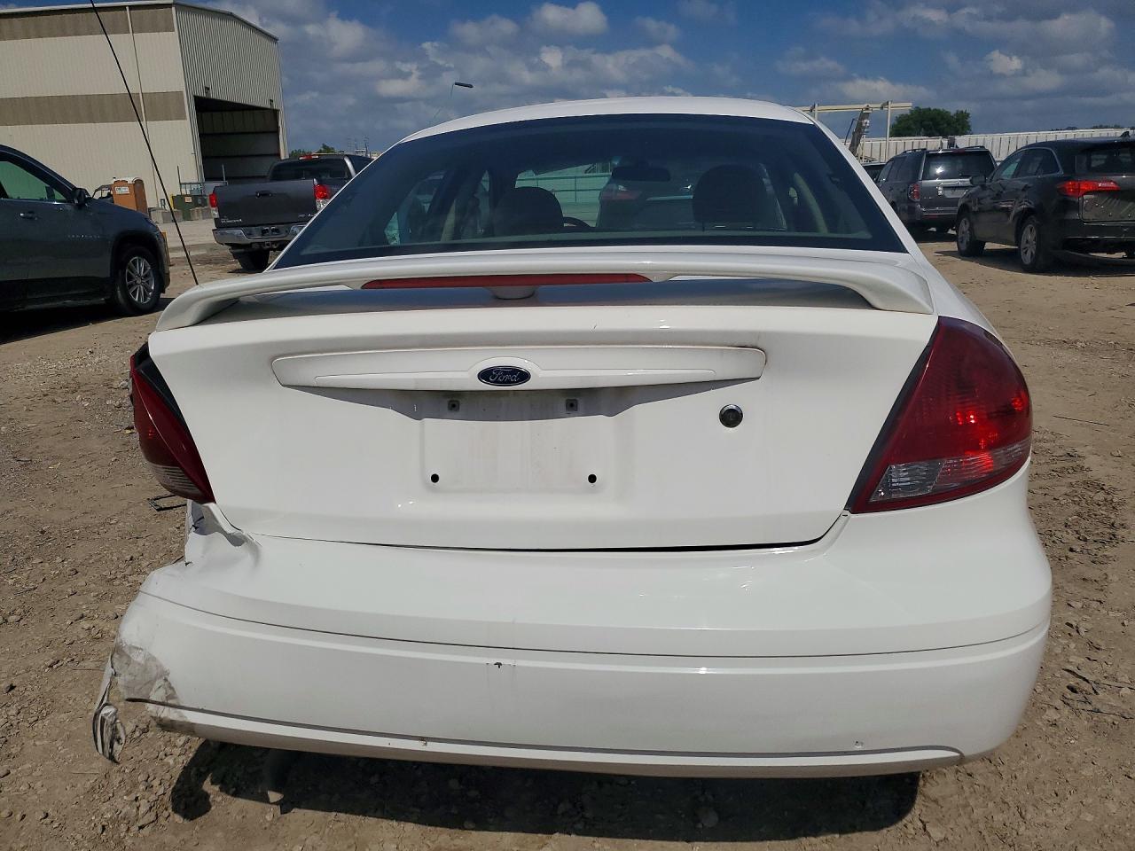 2006 Ford Taurus Se White vin: 1FAFP53U66A241362