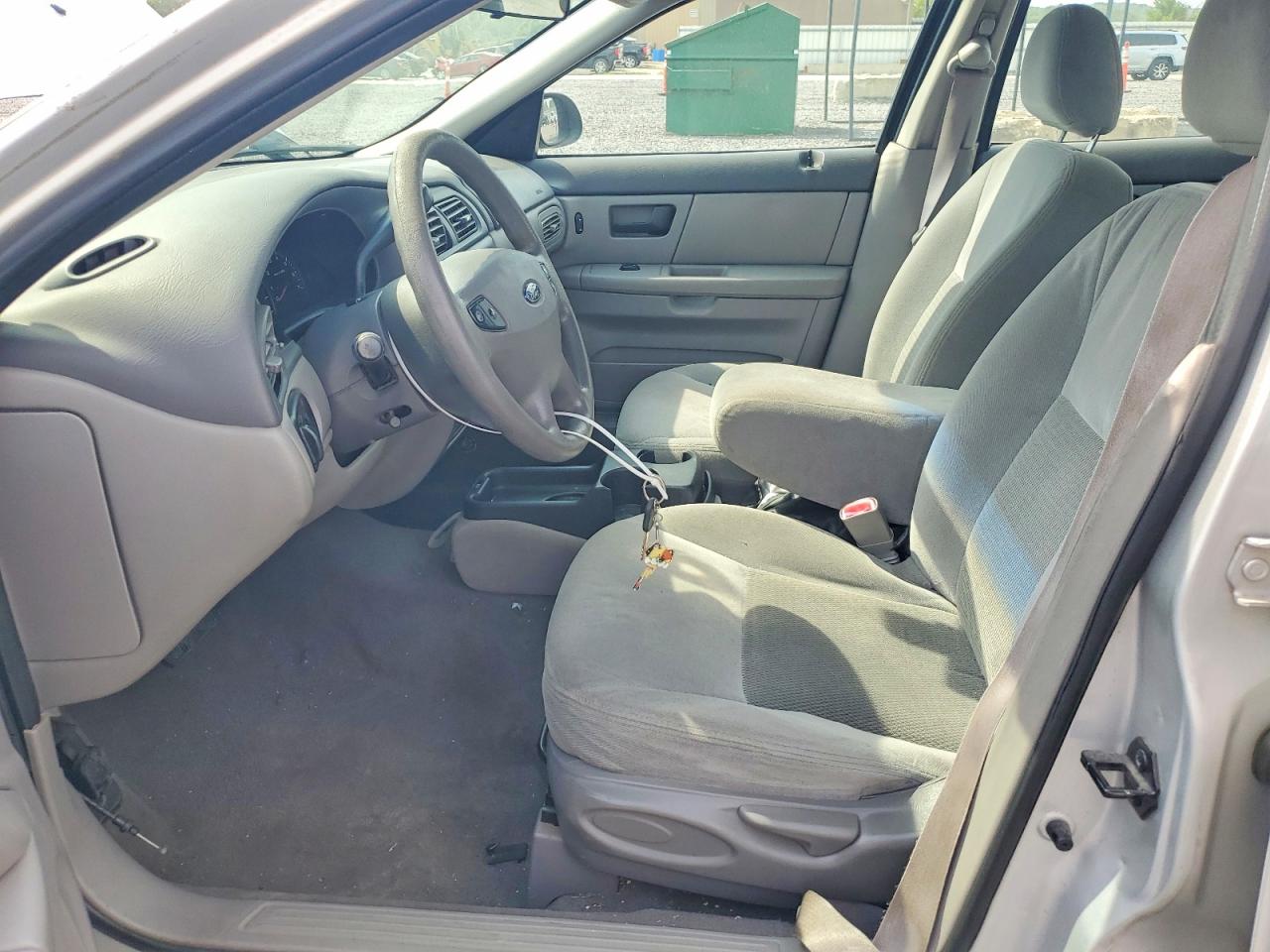 2003 Ford Taurus Se Silver vin: 1FAFP53U73A192345