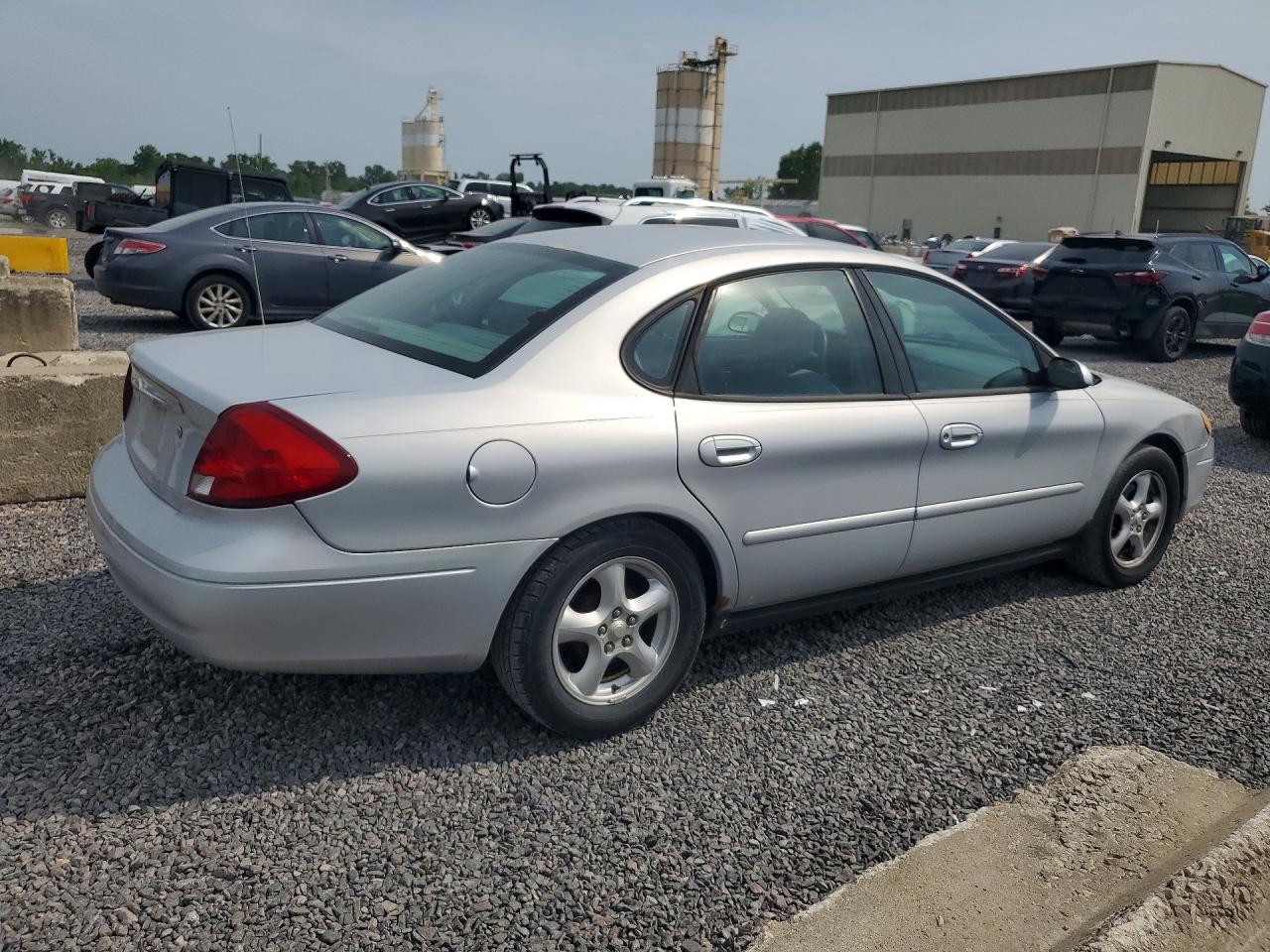 2003 Ford Taurus Se Silver vin: 1FAFP53U73A192345