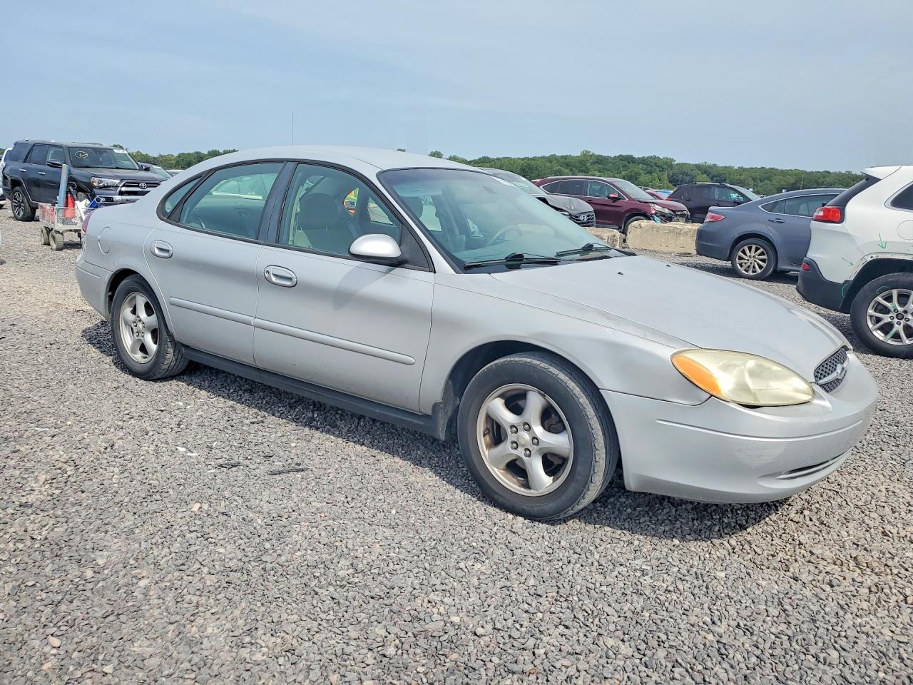 2003 Ford Taurus Se Silver vin: 1FAFP53U73A192345