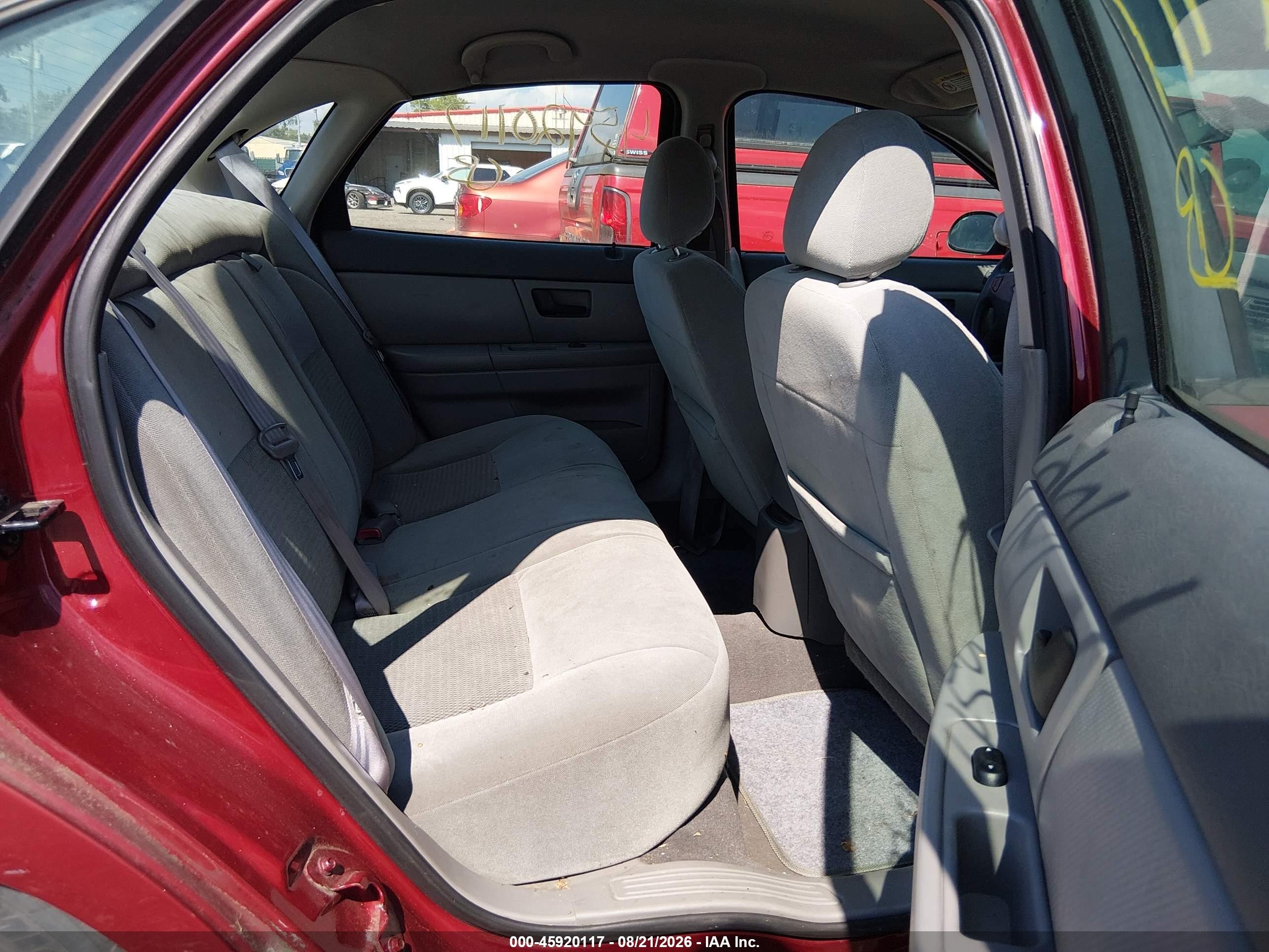 2003 Ford Taurus Se Red vin: 1FAFP53U73G243758
