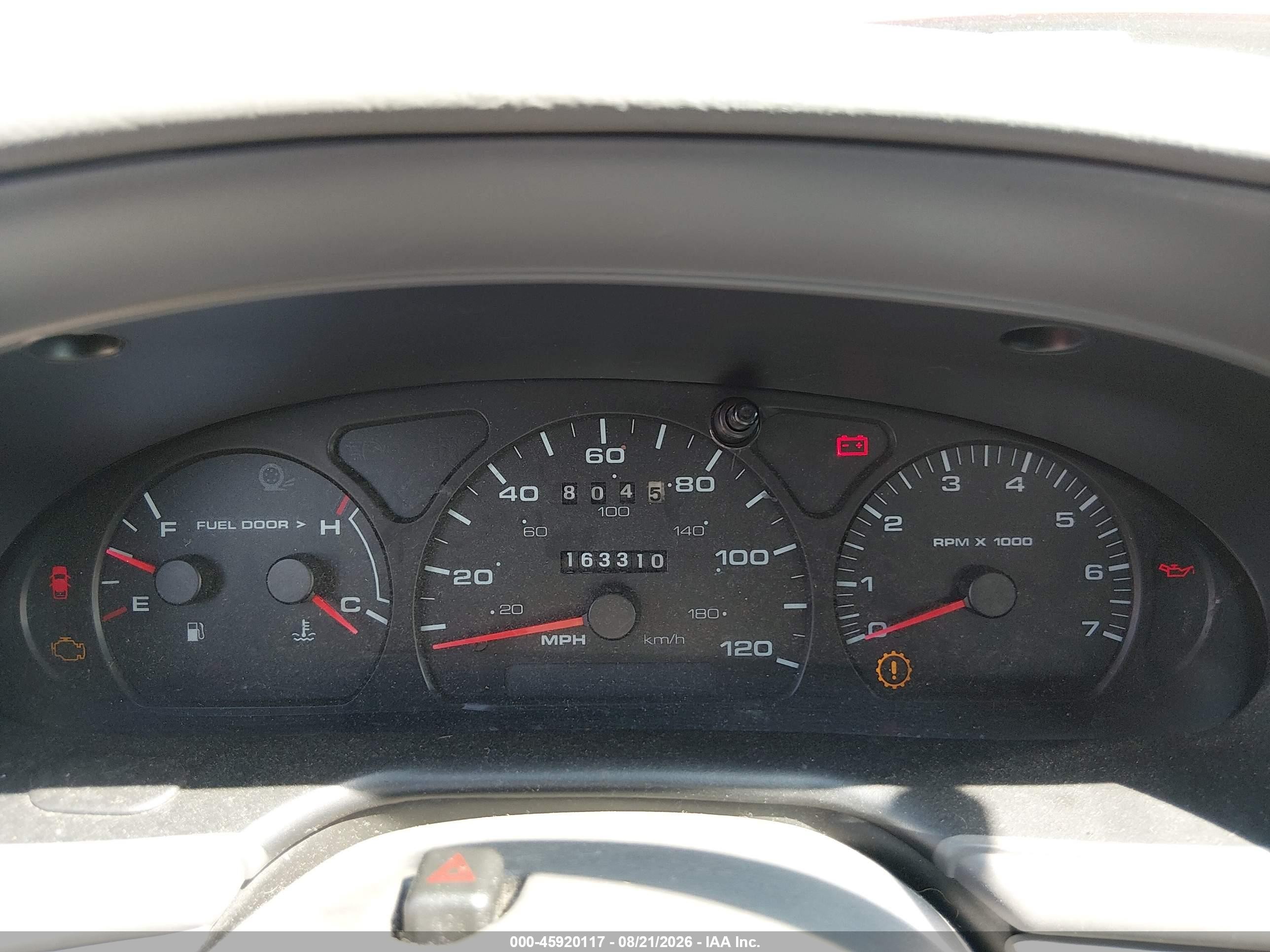 2003 Ford Taurus Se Red vin: 1FAFP53U73G243758