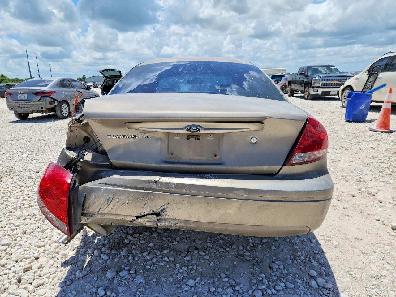 2007 Ford Taurus Se Желто-коричневый vin: 1FAFP53U77A216679