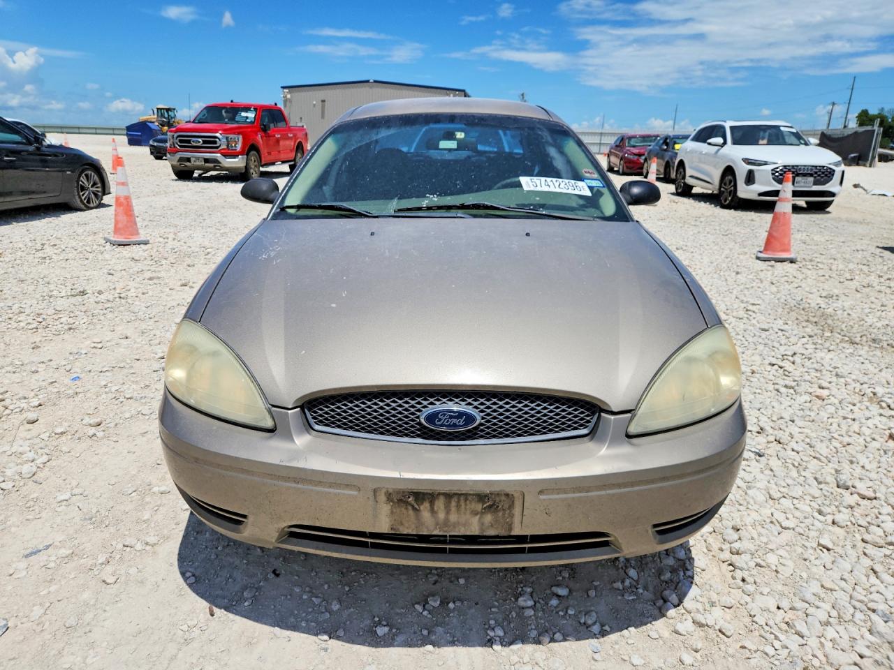 2007 Ford Taurus Se Желто-коричневый vin: 1FAFP53U77A216679