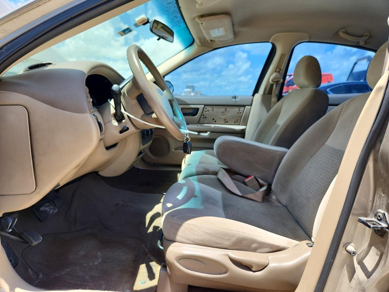 2007 Ford Taurus Se Желто-коричневый vin: 1FAFP53U77A216679